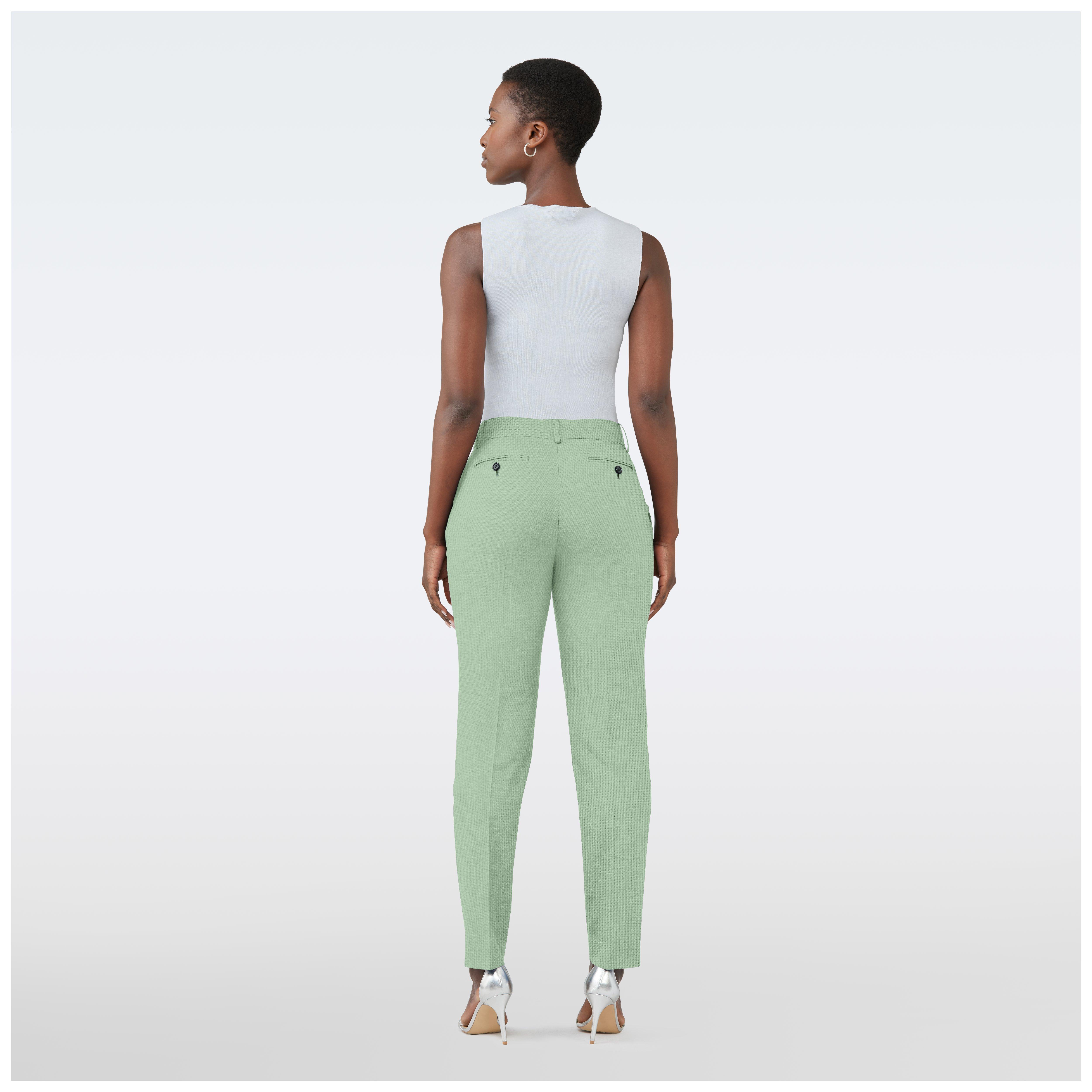 Product thumbnail 2 Green pants women - Solid Design from Seasonal Indochino Collection