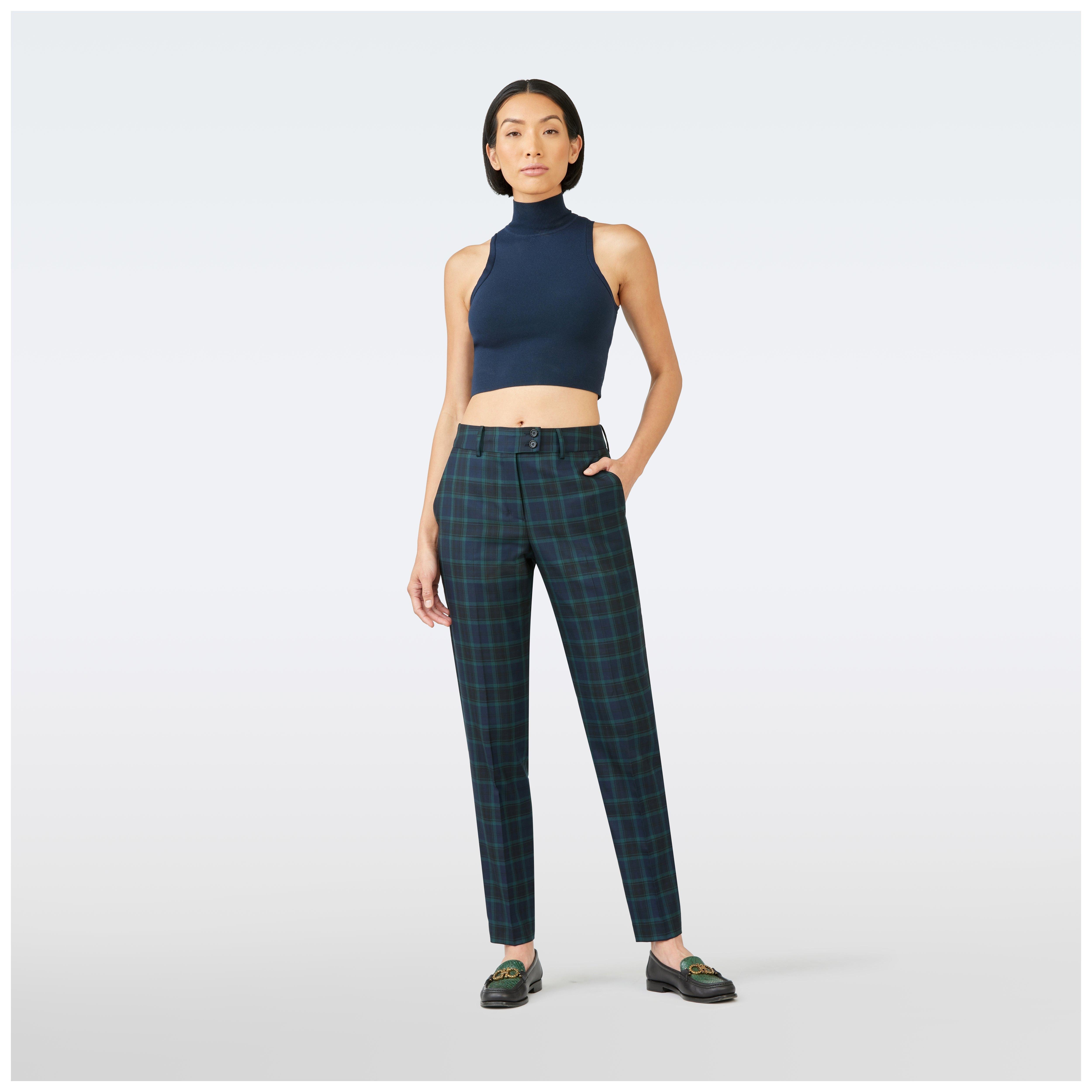 Product thumbnail 3 Navy suit women - Hampton Plaid Design from Luxury Indochino Collection
