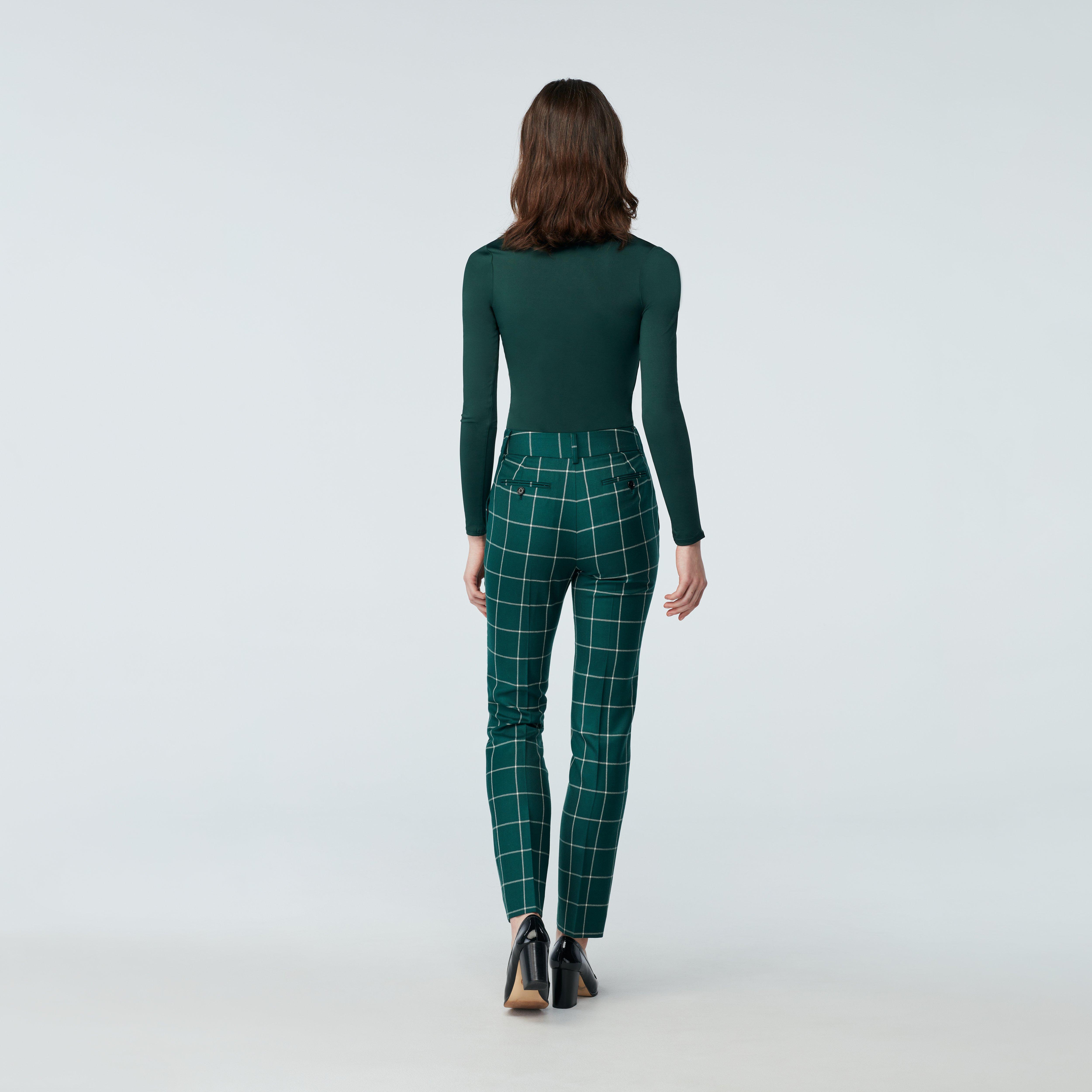 Product thumbnail 2 Green pants women - Durham Checked Design from Seasonal Indochino Collection