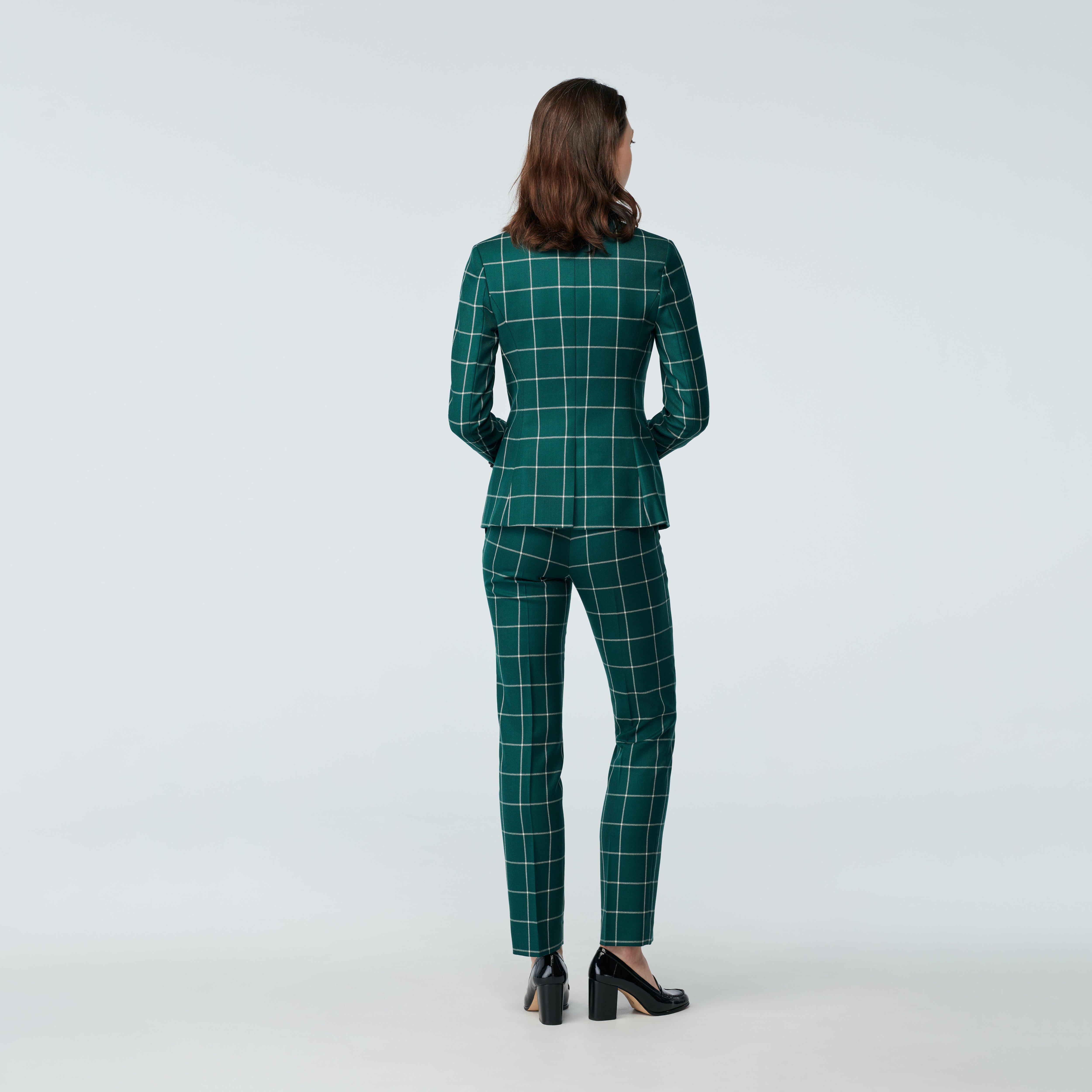Product thumbnail 2 Green suit women - Durham Checked Design from Seasonal Indochino Collection