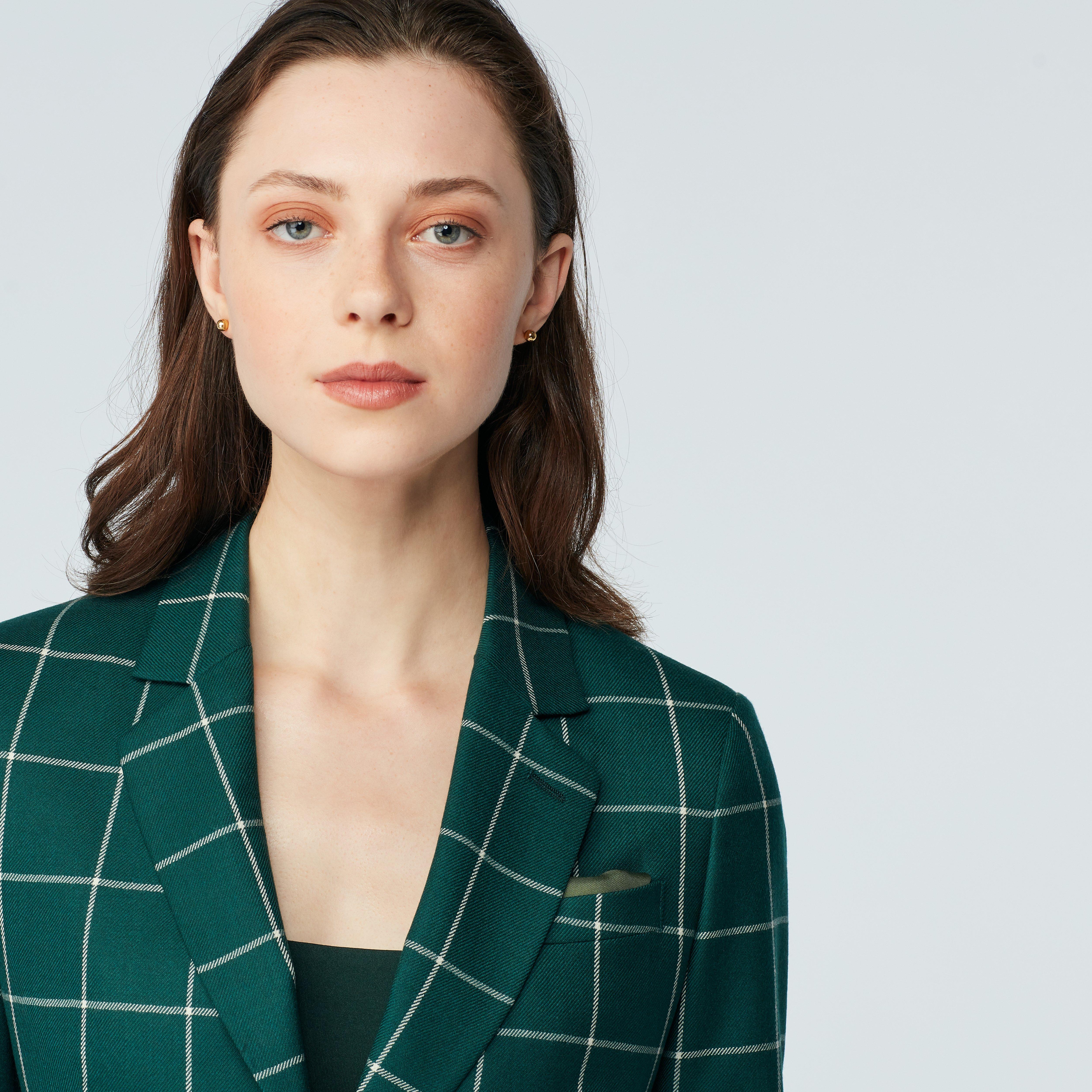 Product thumbnail 6 Green suit women - Durham Checked Design from Seasonal Indochino Collection