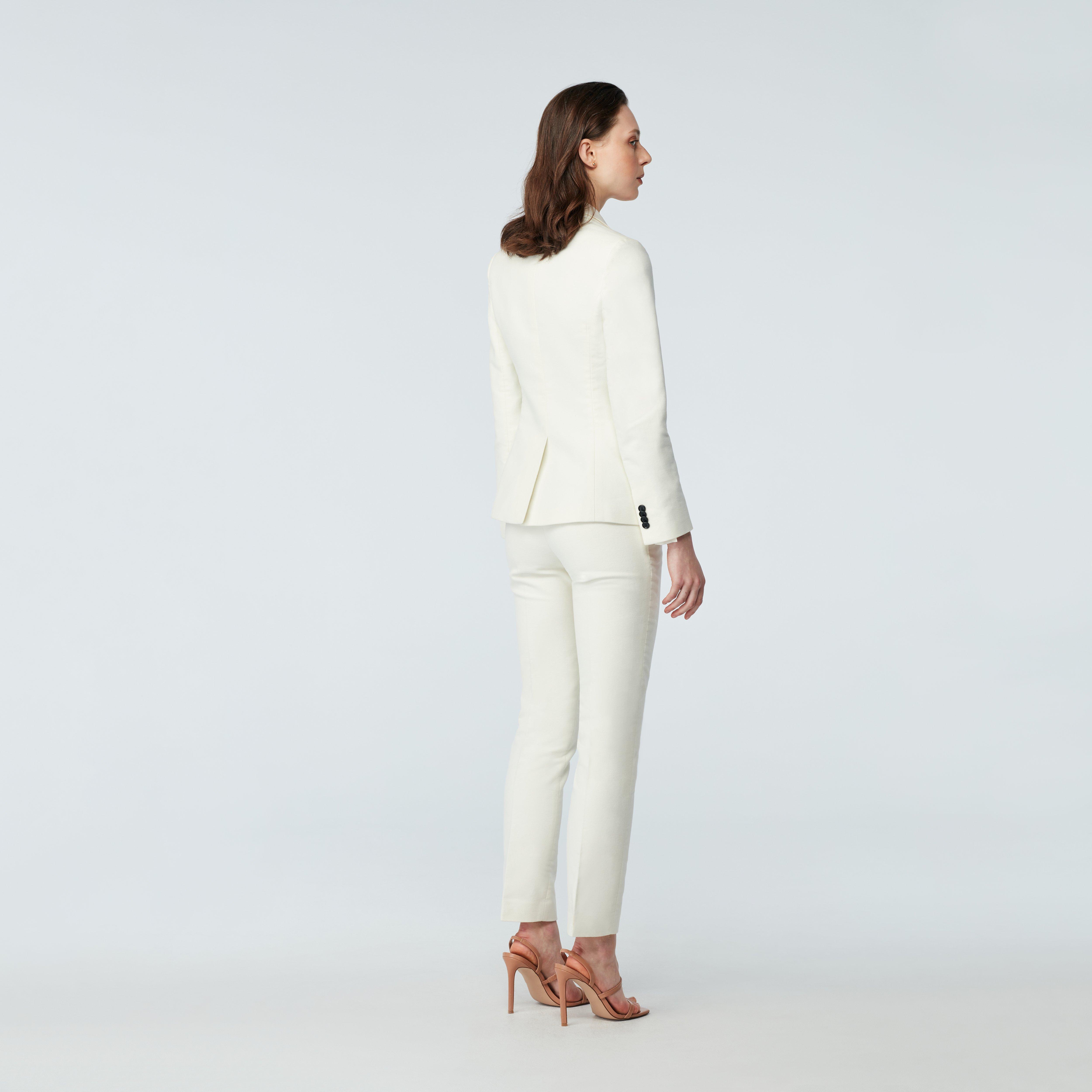 Product thumbnail 2 Cream suit women - Solid Design from Indochino Collection