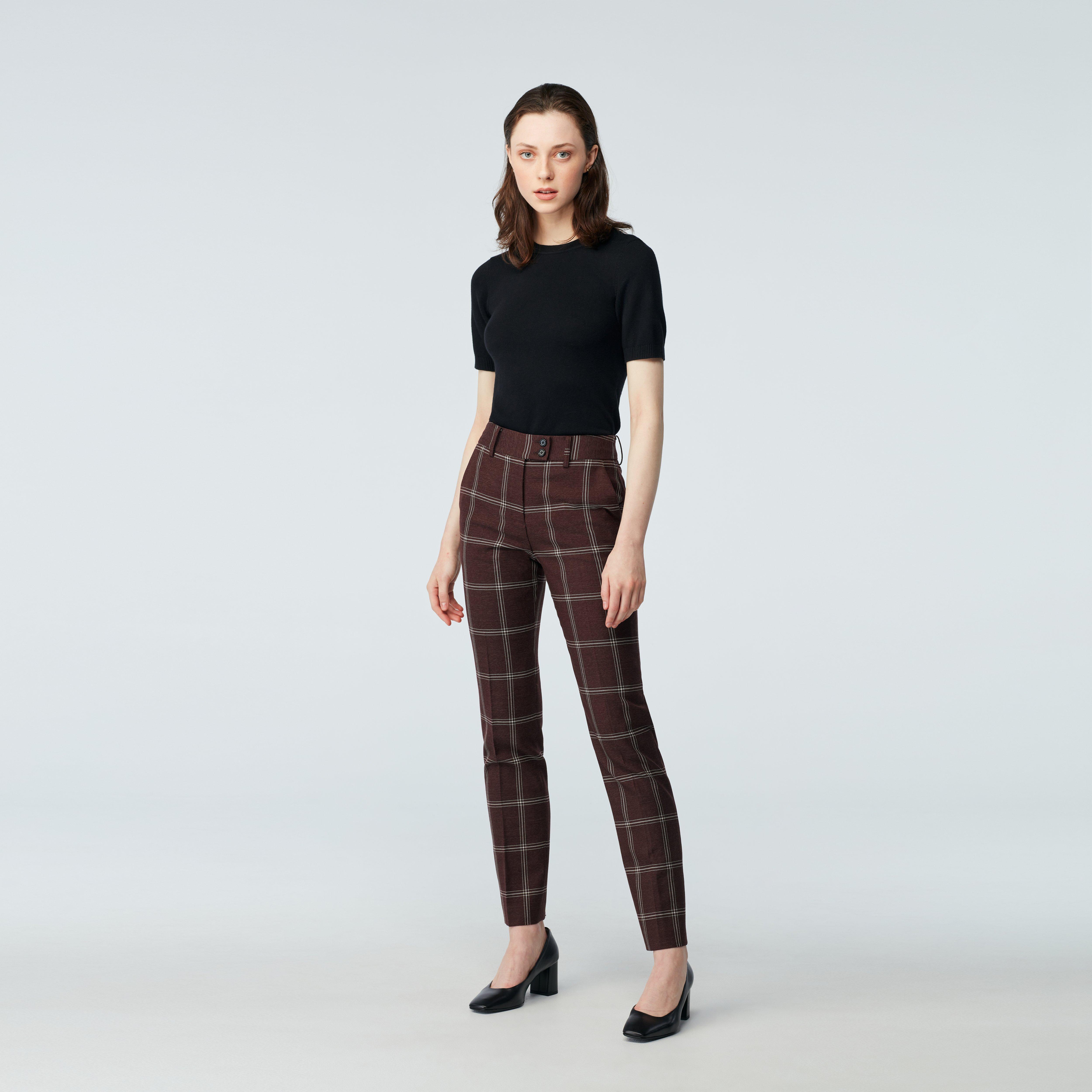Product thumbnail 3 Burgundy suit women - Checked Design from Fall / Winter Indochino Collection