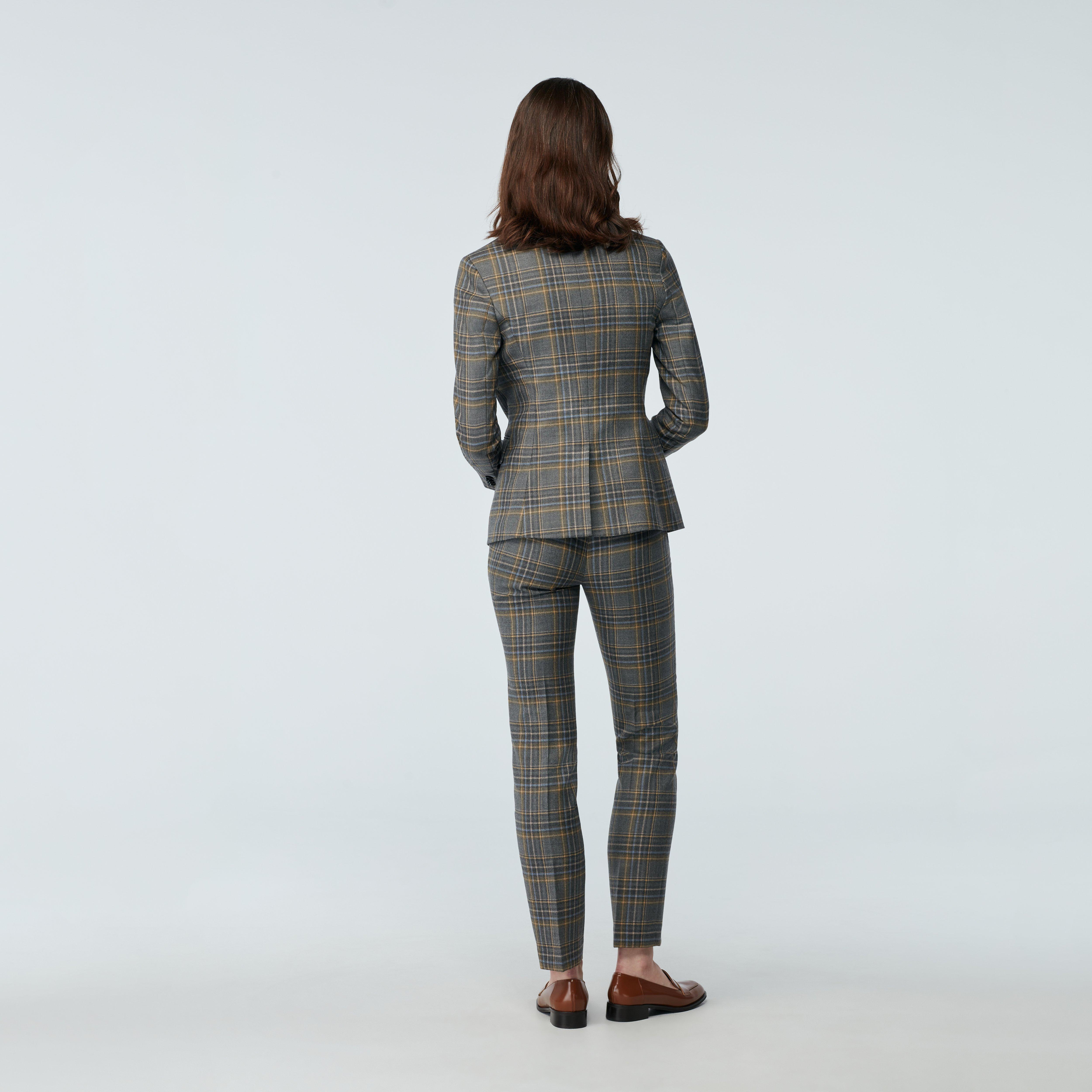 Product thumbnail 2 Gray suit women - Checked Design from Indochino Collection