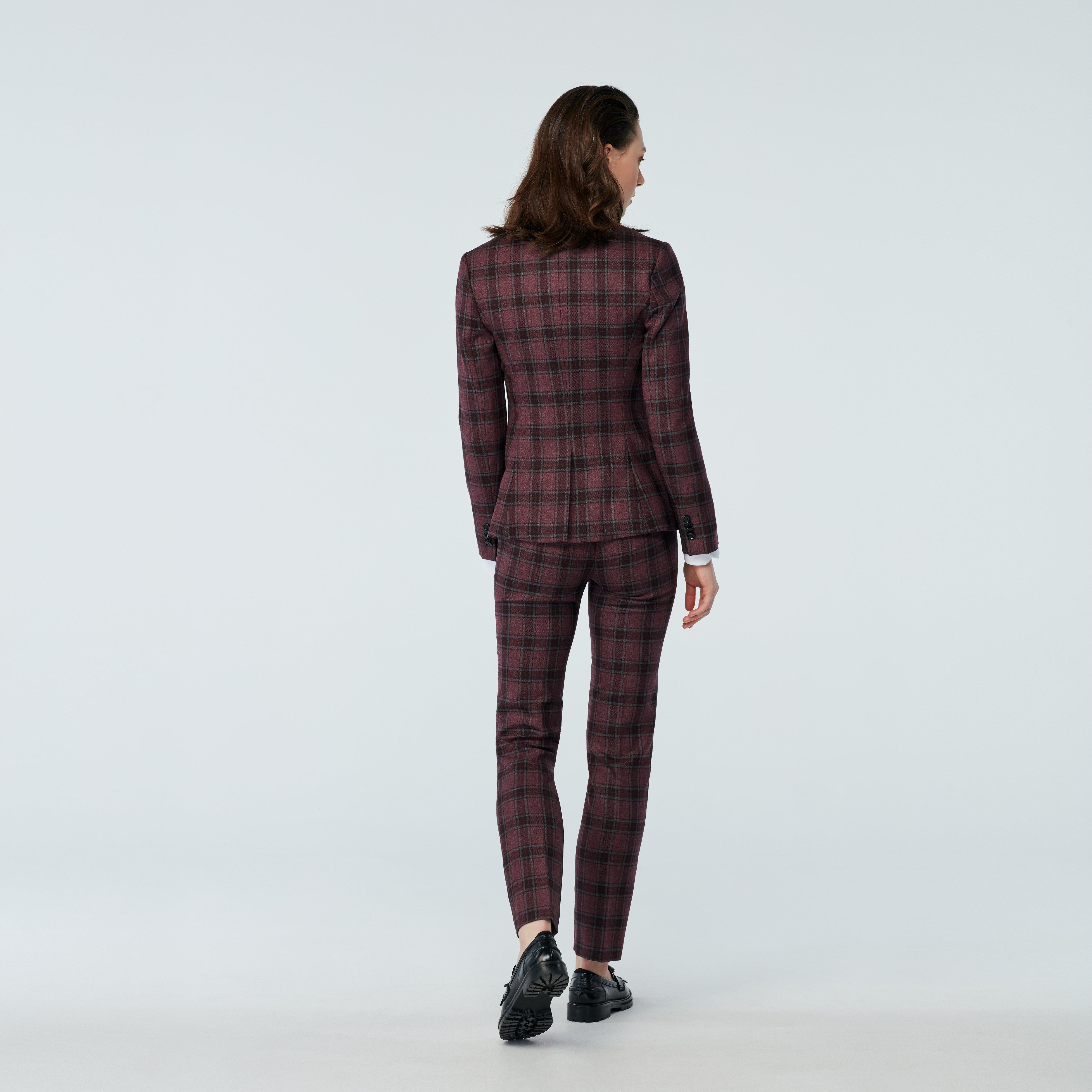 Product thumbnail 2 Red suit women - Plaid Design from Fall / Winter Indochino Collection