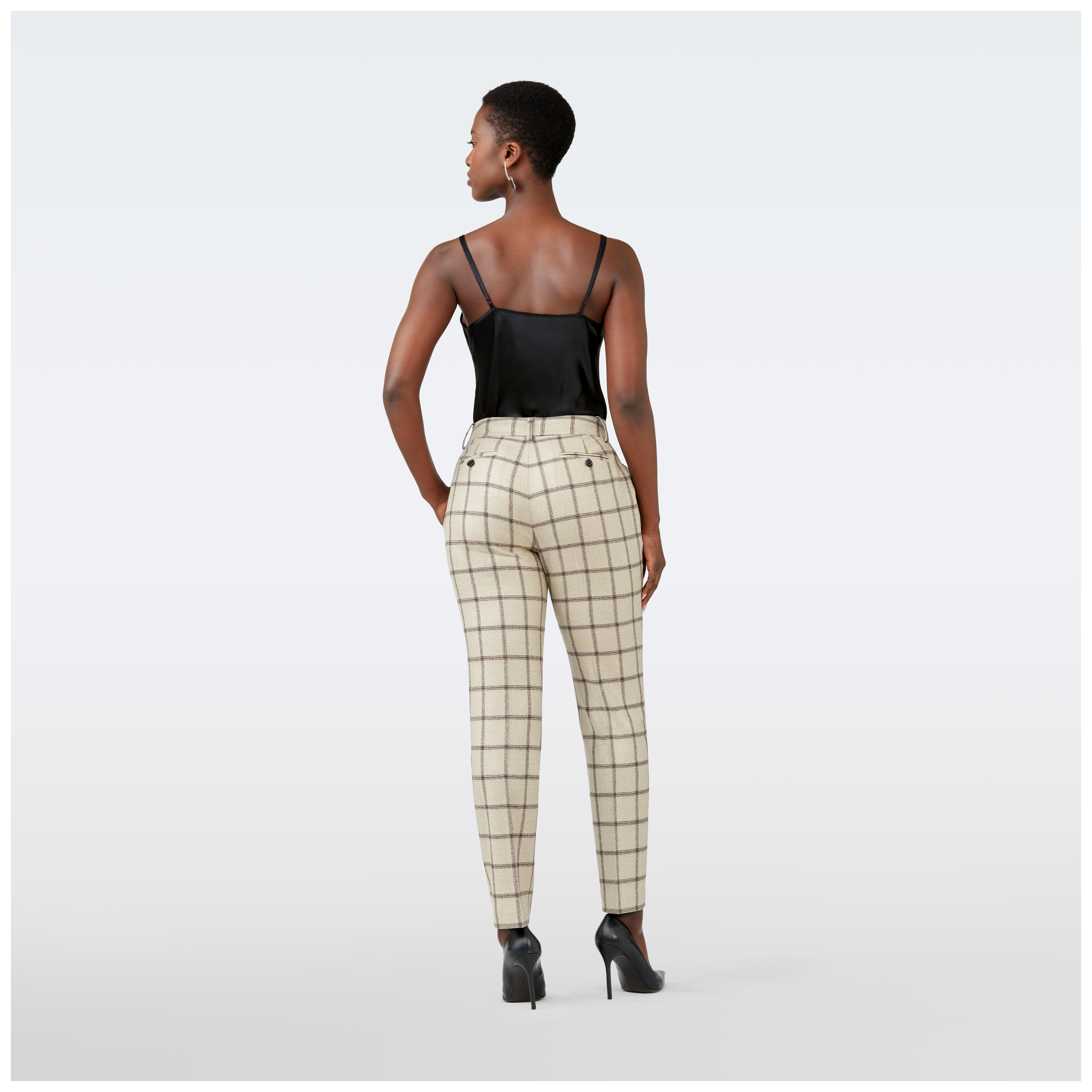 Product thumbnail 4 Cream suit women - Checked Design from Italian Indochino Collection