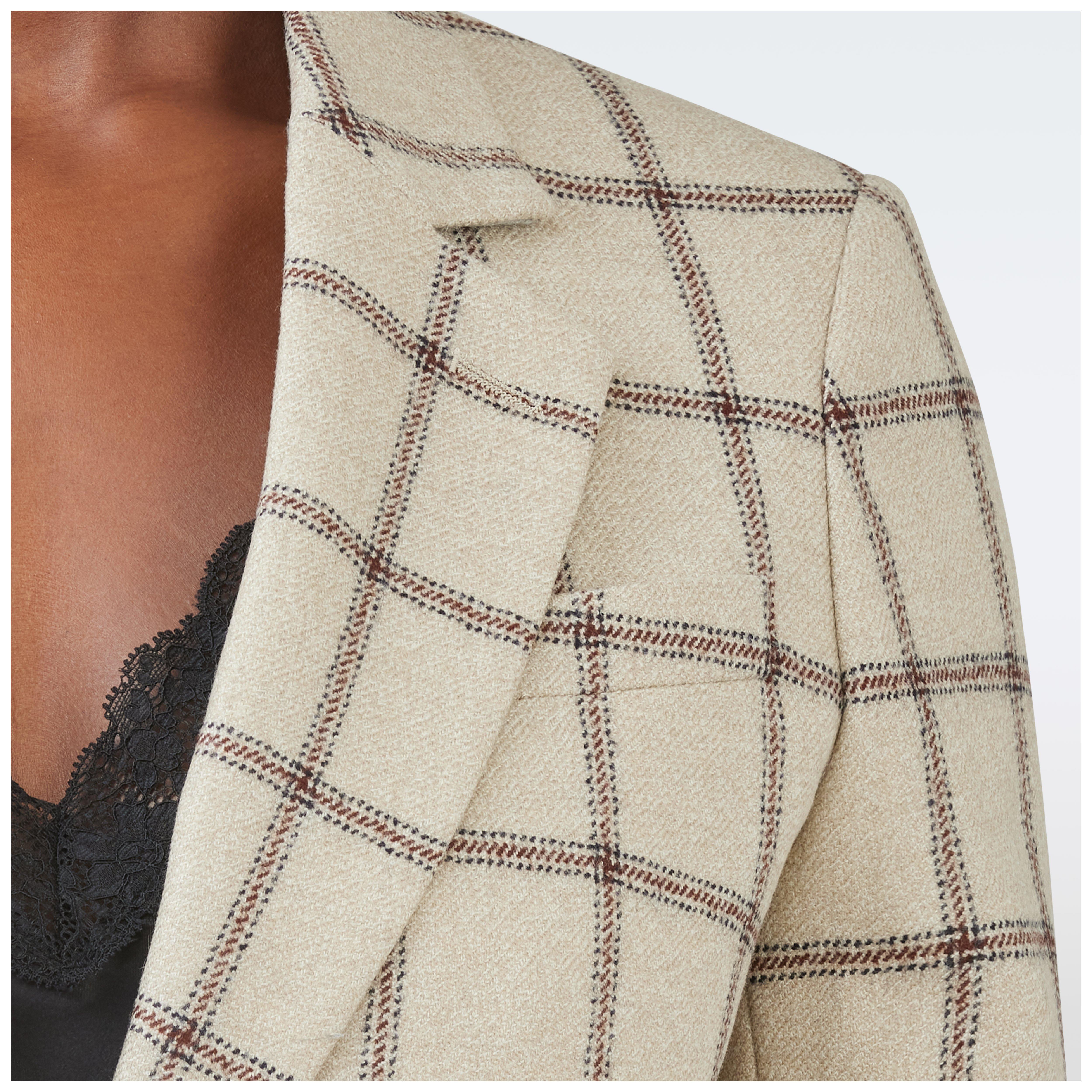 Product thumbnail 6 Cream suit women - Checked Design from Italian Indochino Collection