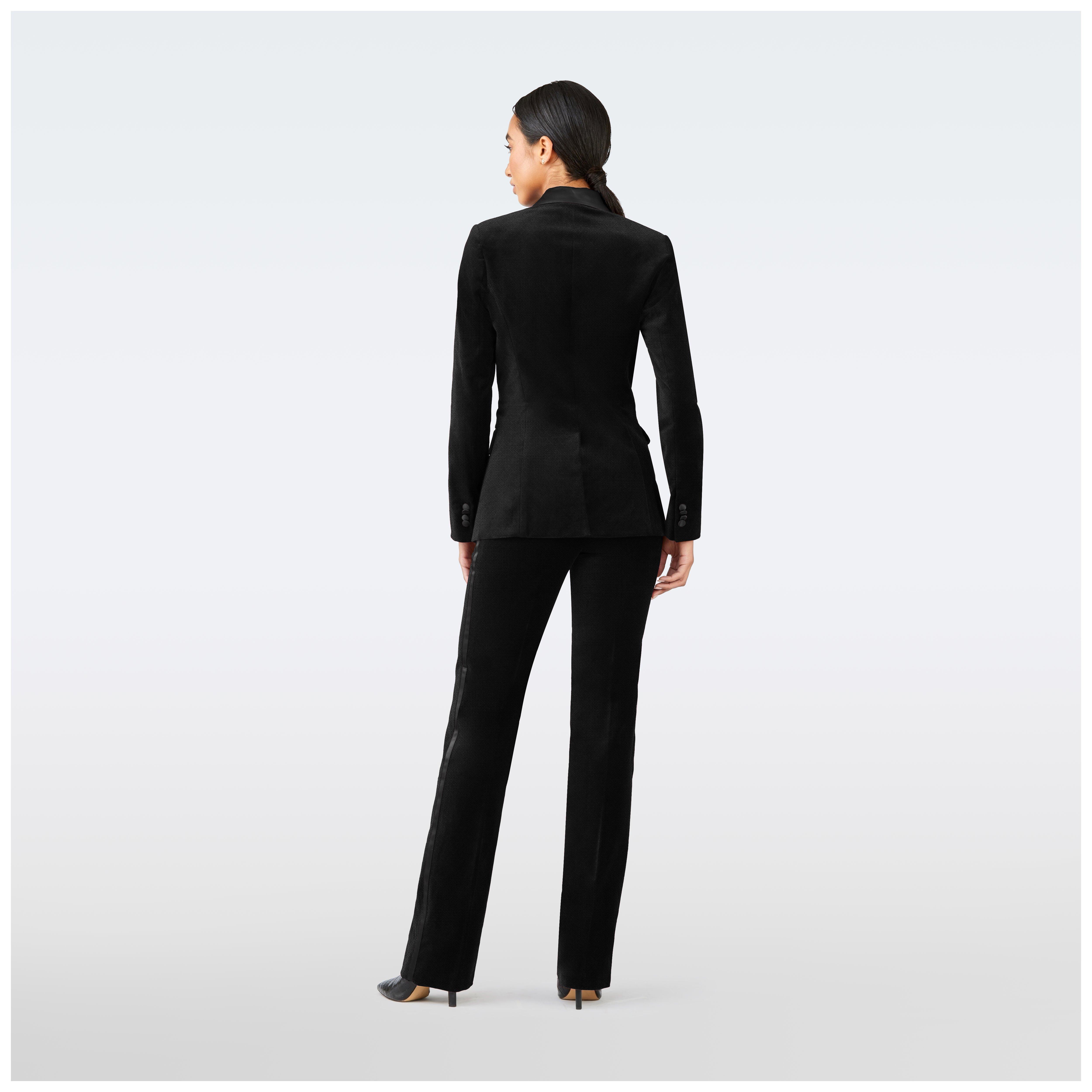 zara tweed dress Indochino Women's Custom Highworth Black Tuxedo Suit Brown color:ivory 07/17/2024 Elsa Costume for Kids,