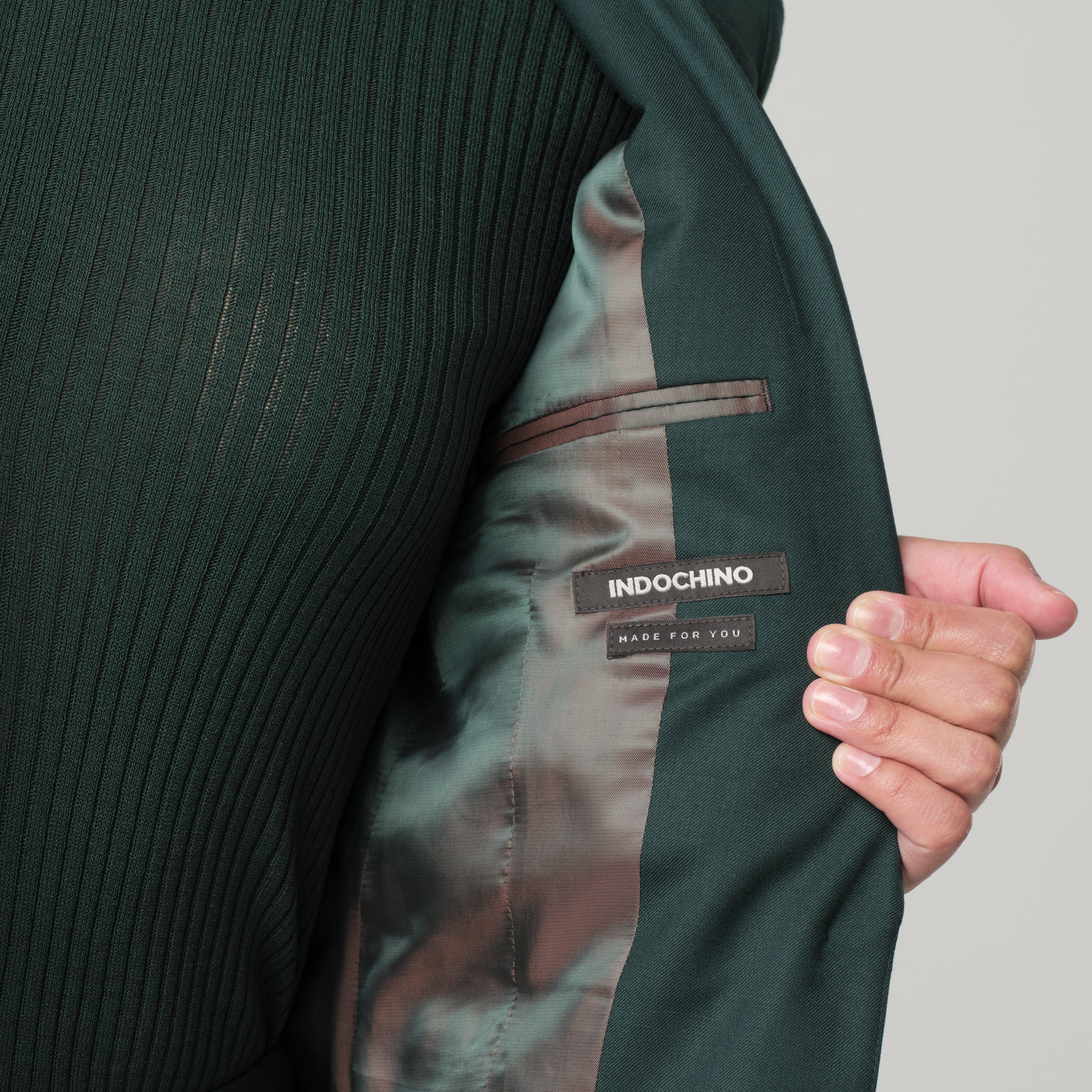 Product thumbnail 5 Green suit women - Harrogate Solid Design from Luxury Indochino Collection
