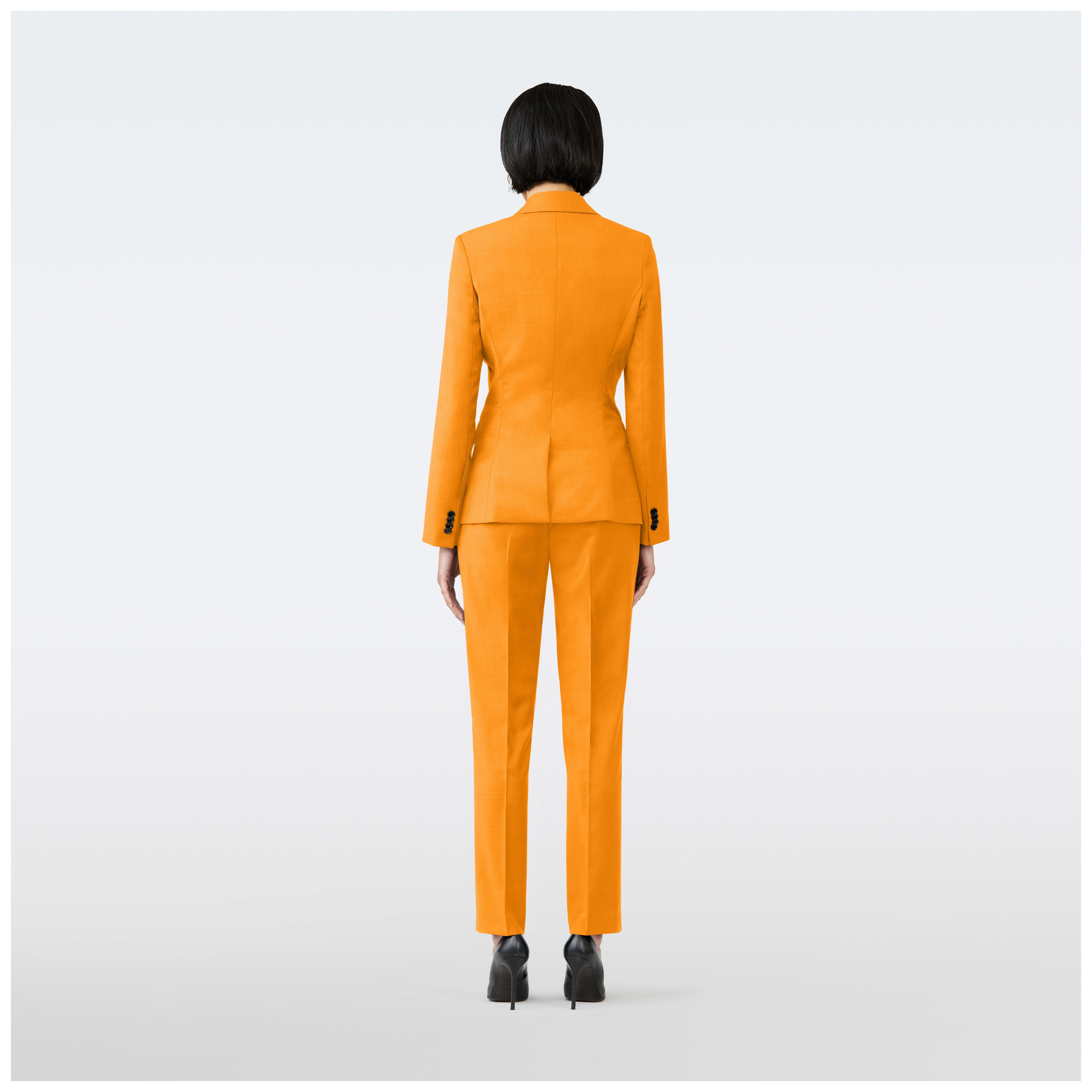 Product thumbnail 2 Orange suit women - Harrogate Solid Design from Luxury Indochino Collection