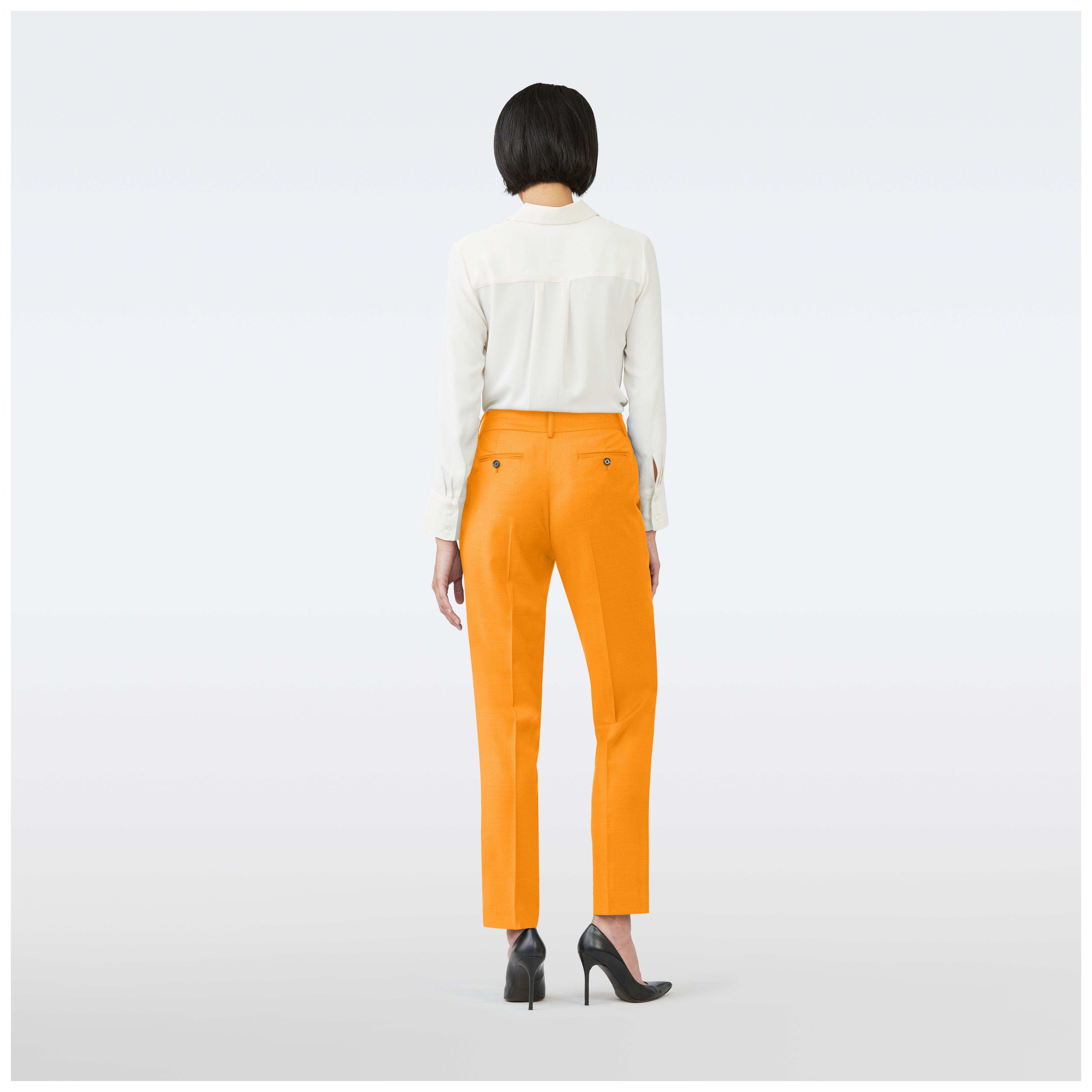 Product thumbnail 2 Orange pants women - Harrogate Solid Design from Luxury Indochino Collection