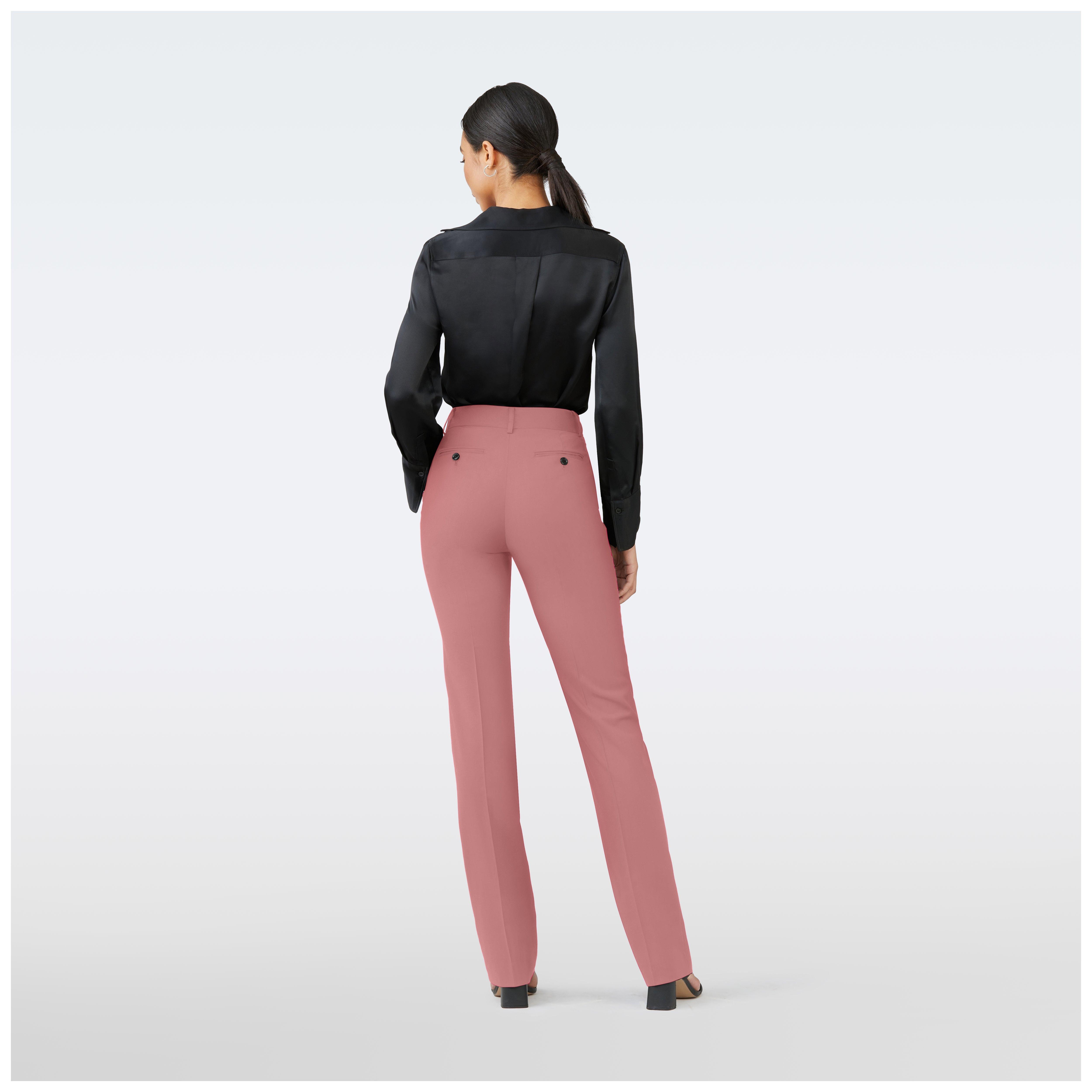 Product thumbnail 2 Pink pants women - Harrogate Solid Design from Luxury Indochino Collection