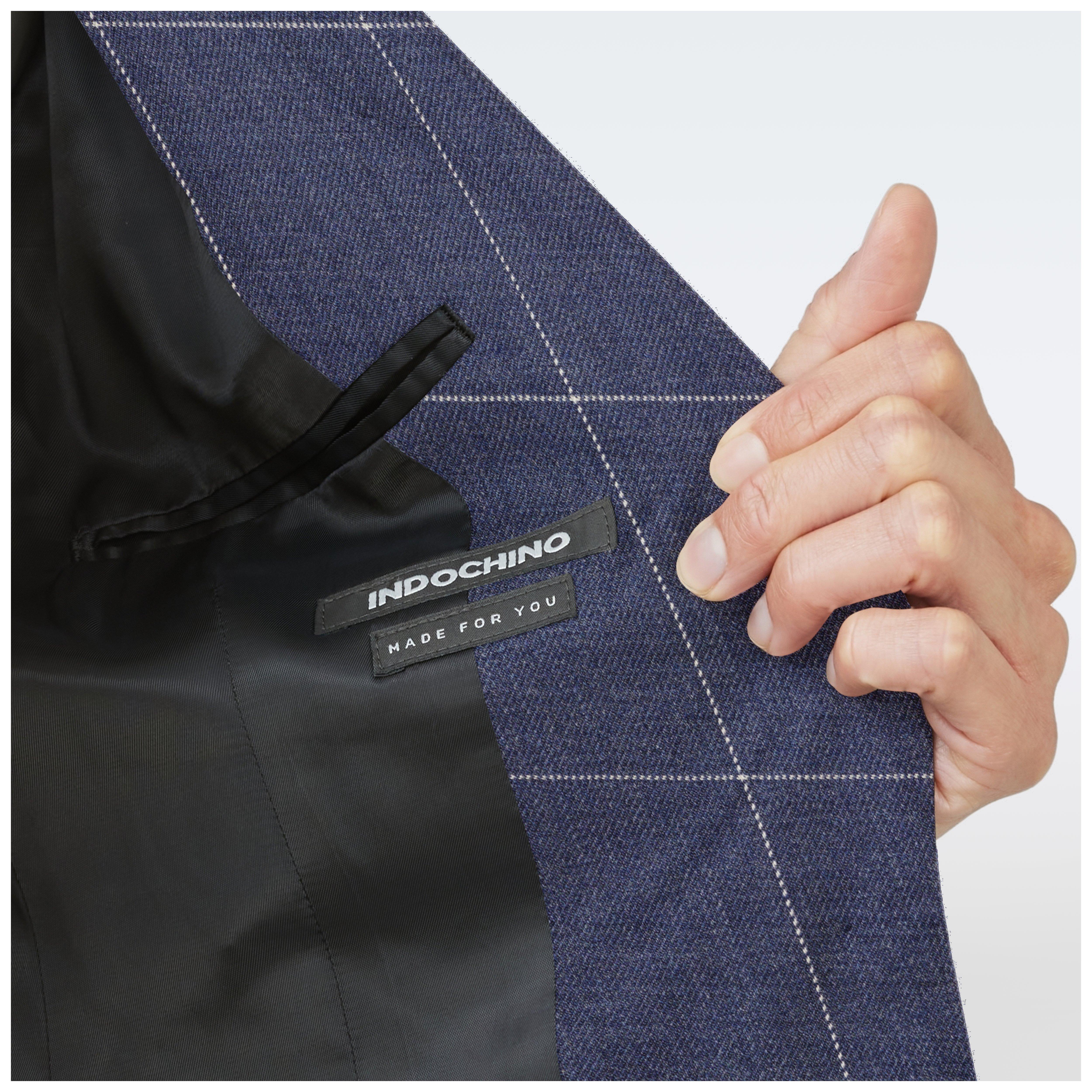 Product thumbnail 3 Blue blazer women - Harrogate Checked Design from Luxury Indochino Collection