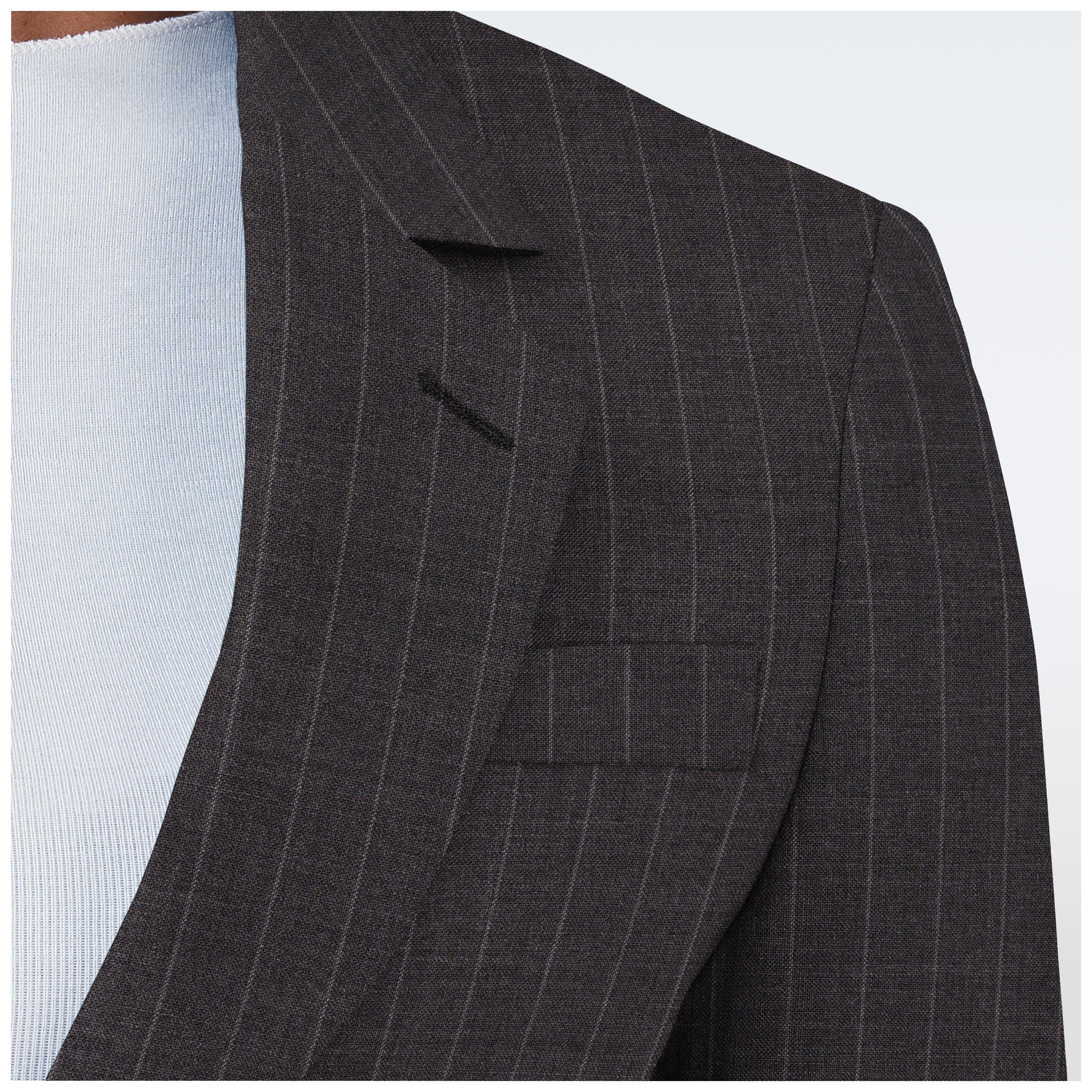 Product thumbnail 6 Gray suit women - Howell Striped Design from Luxury Indochino Collection