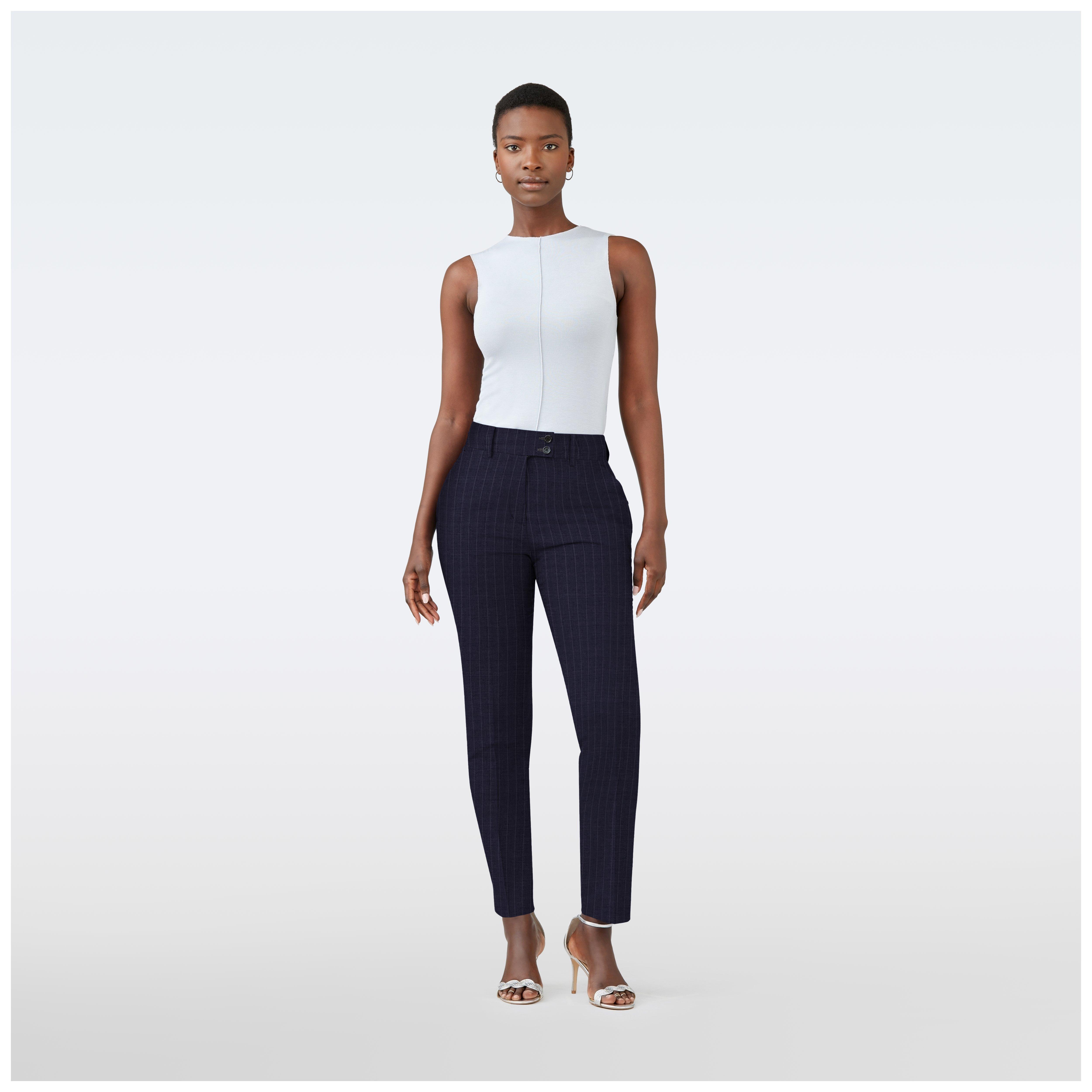 Product thumbnail 3 Navy suit women - Howell Striped Design from Luxury Indochino Collection