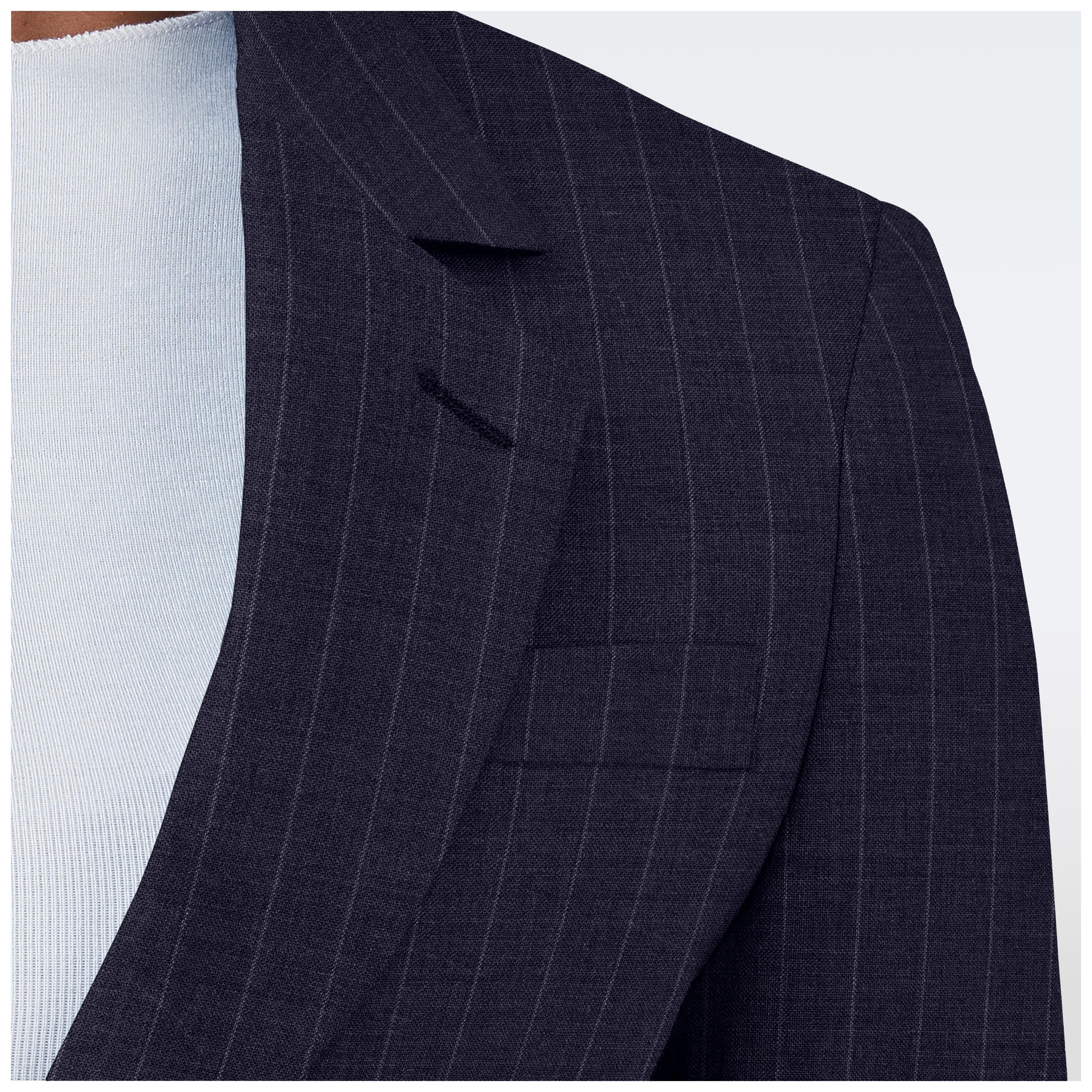 Product thumbnail 4 Navy blazer women - Howell Striped Design from Luxury Indochino Collection
