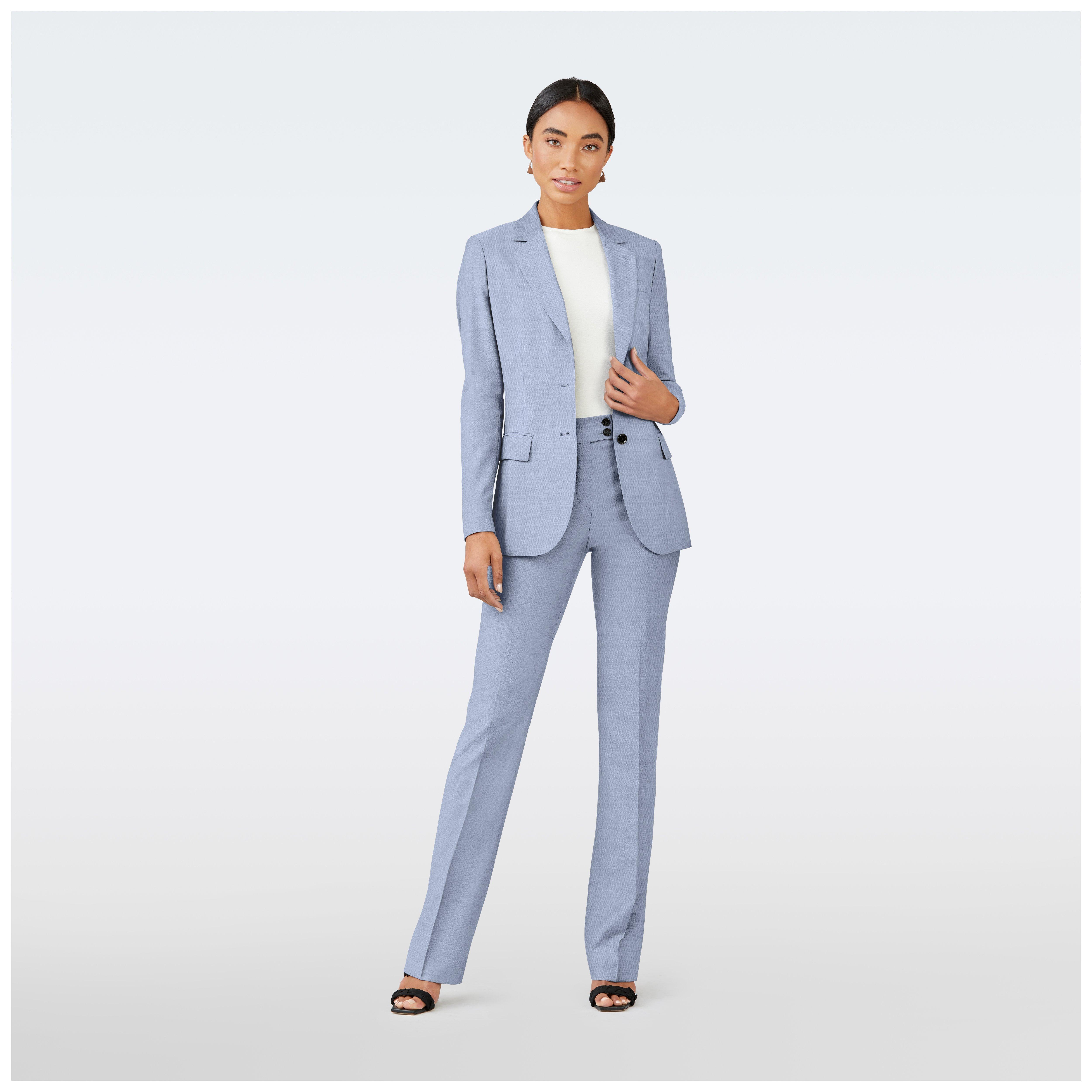 Women's Blue Suits, Made to Measure