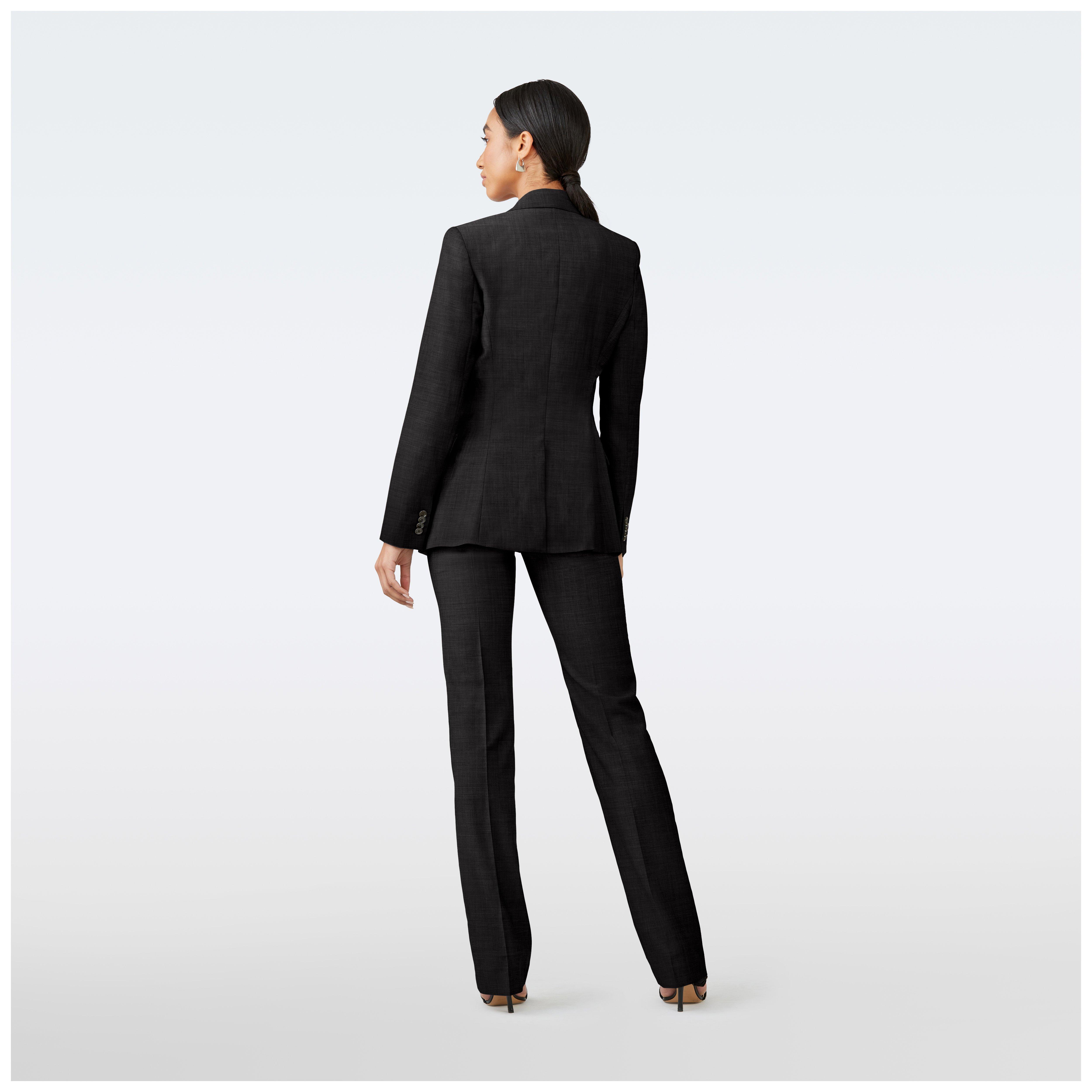 Product thumbnail 2 Black suit women - Solid Design from Premium Indochino Collection