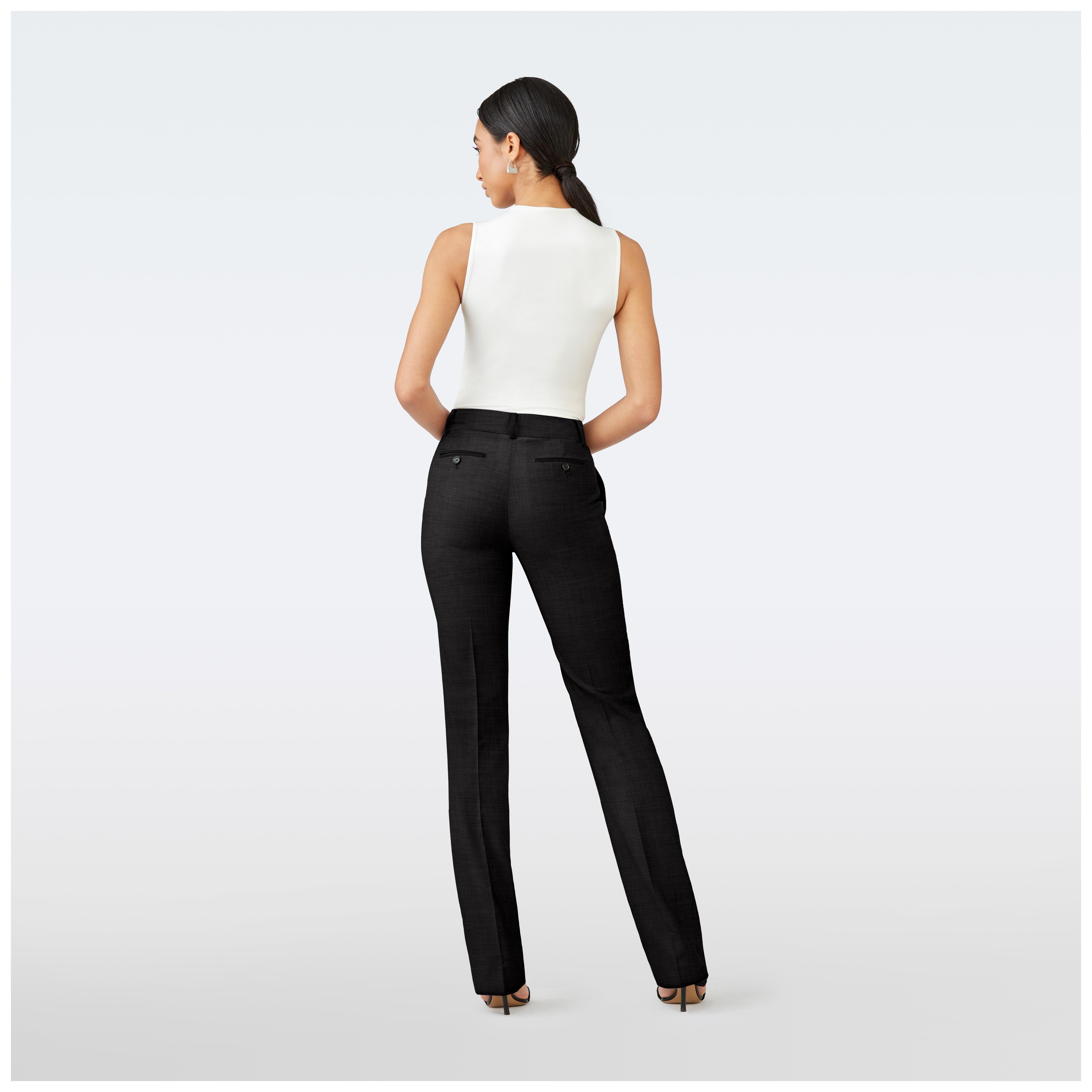 Product thumbnail 2 Black pants women - Solid Design from Premium Indochino Collection