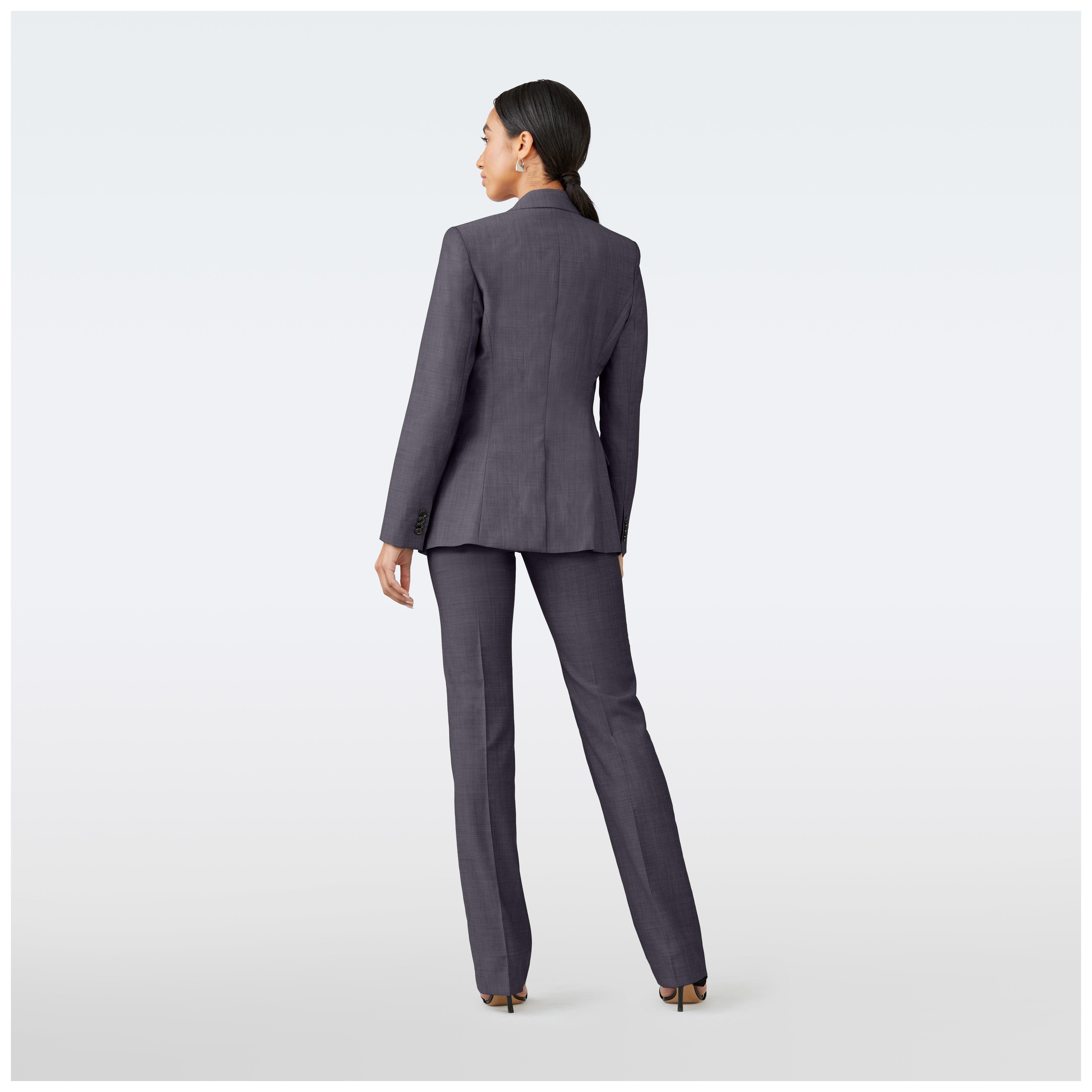 Product thumbnail 2 Gray suit women - Solid Design from Premium Indochino Collection
