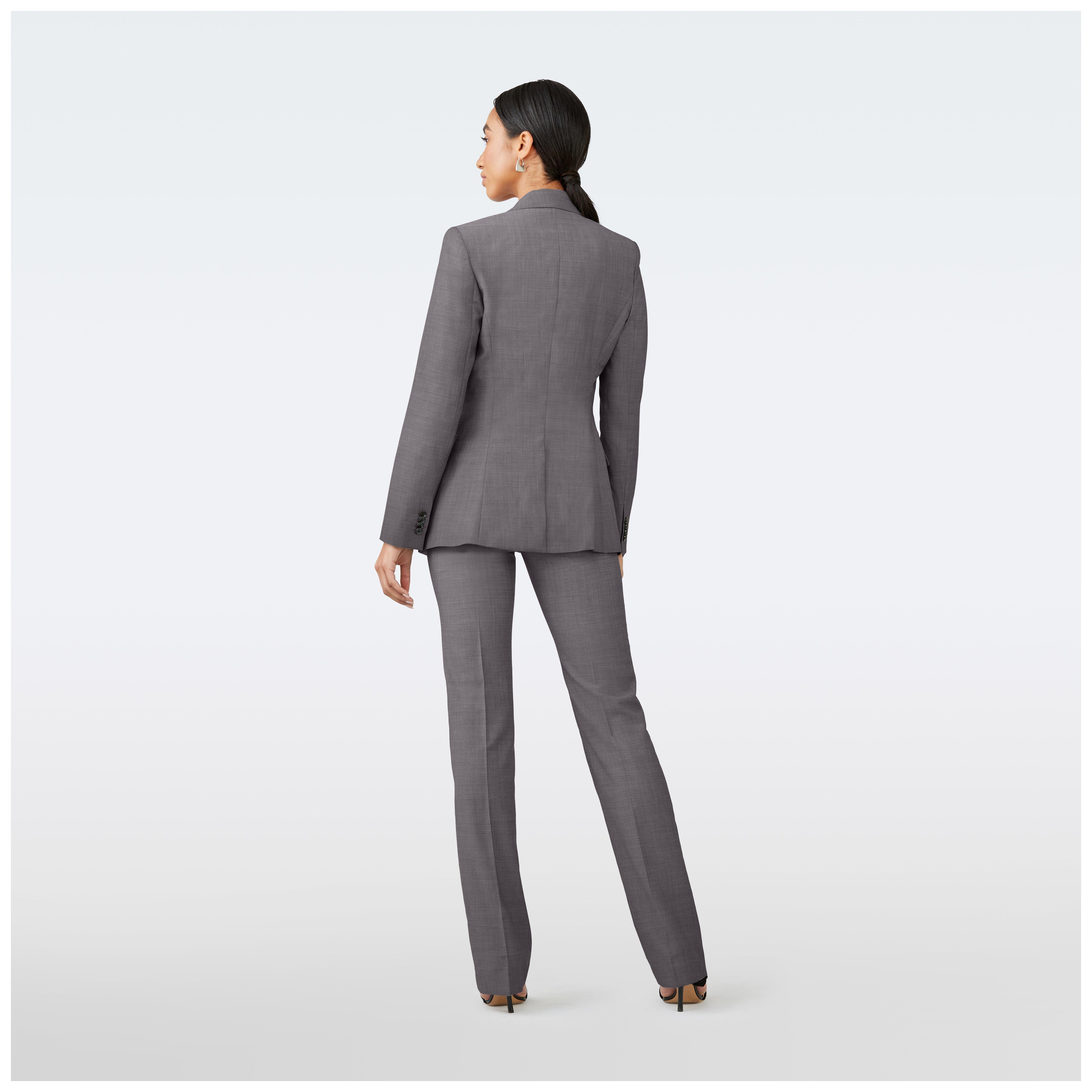 Product thumbnail 2 Gray suit women - Solid Design from Luxury Indochino Collection