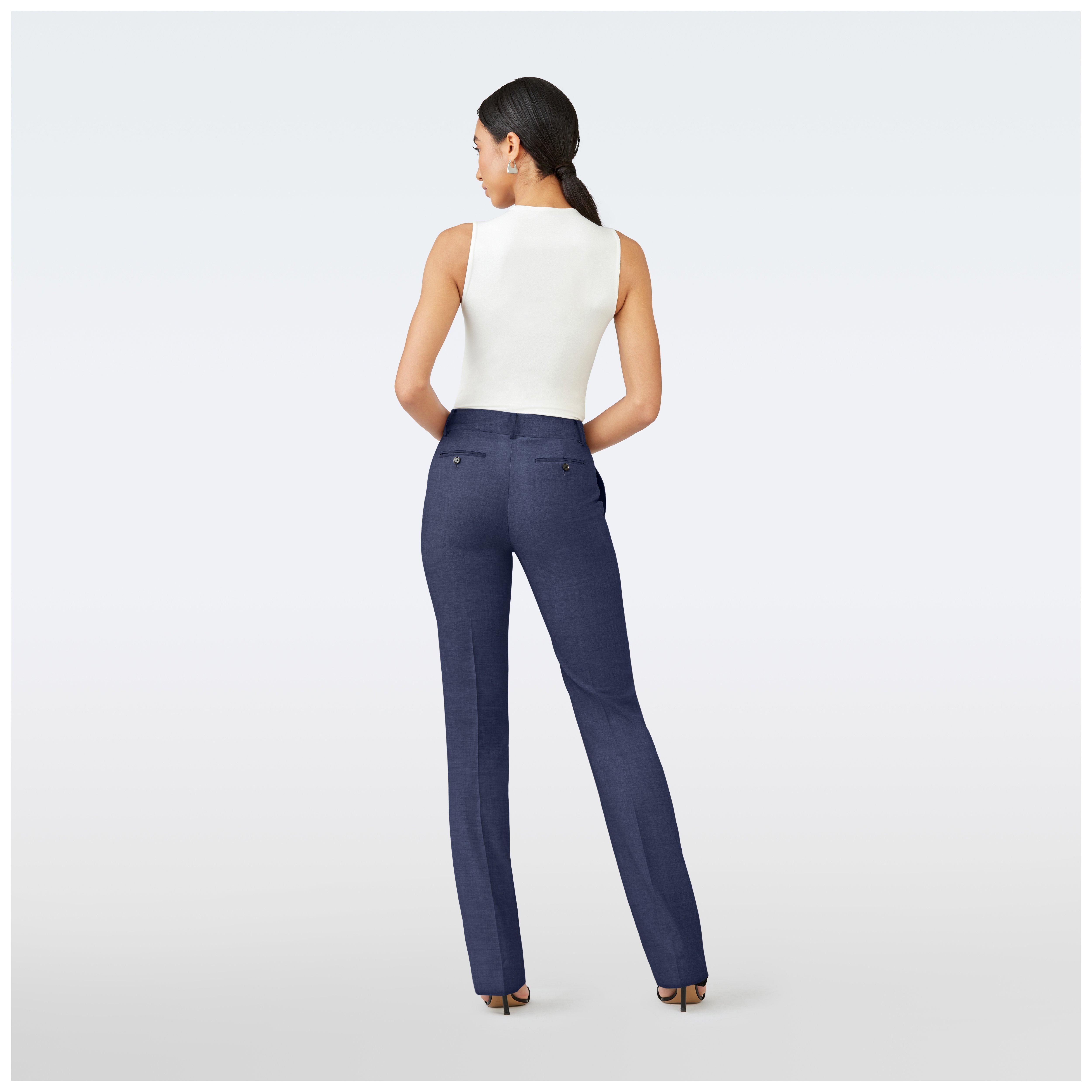 Product thumbnail 4 Blue suit women - Solid Design from Luxury Indochino Collection