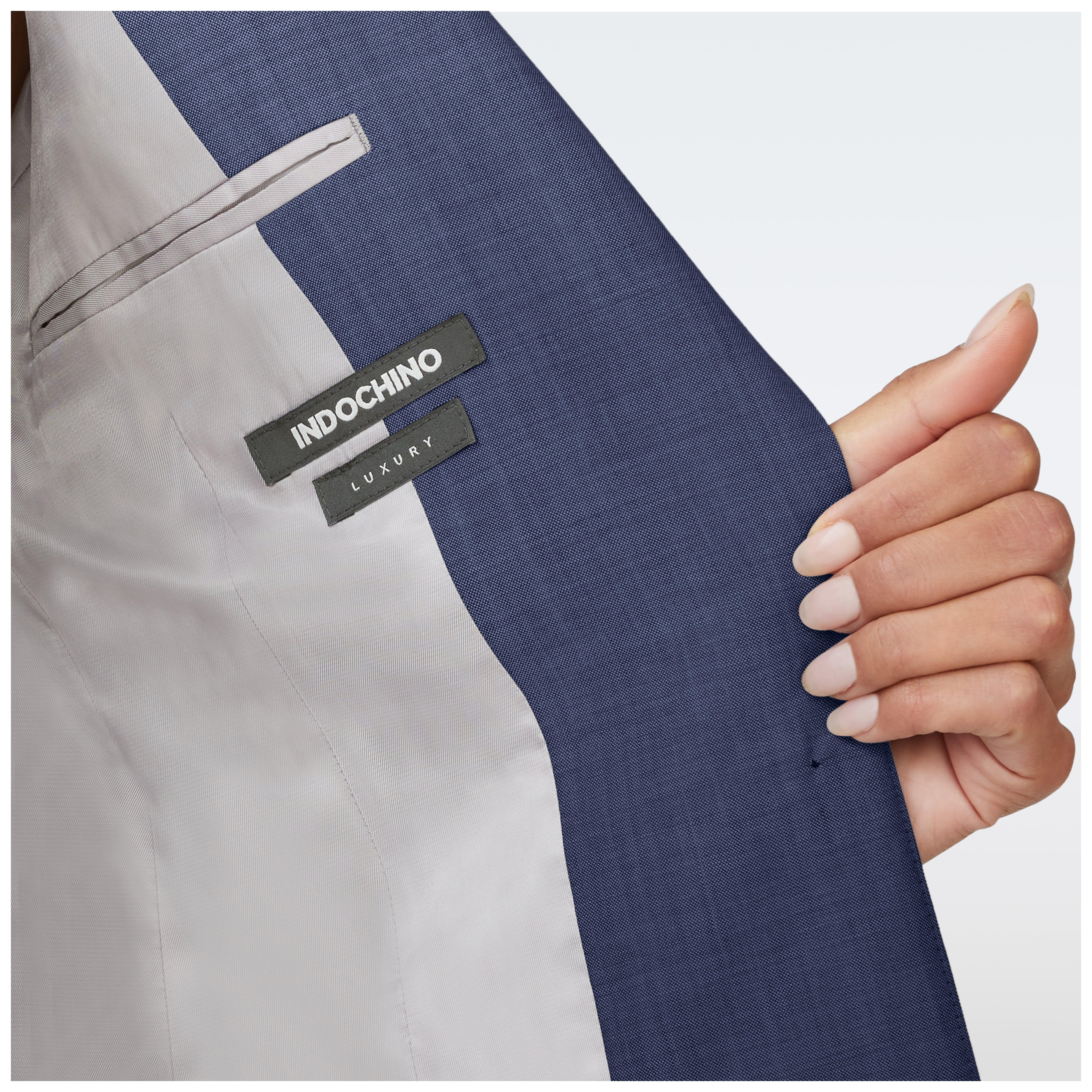 Product thumbnail 5 Blue suit women - Solid Design from Luxury Indochino Collection