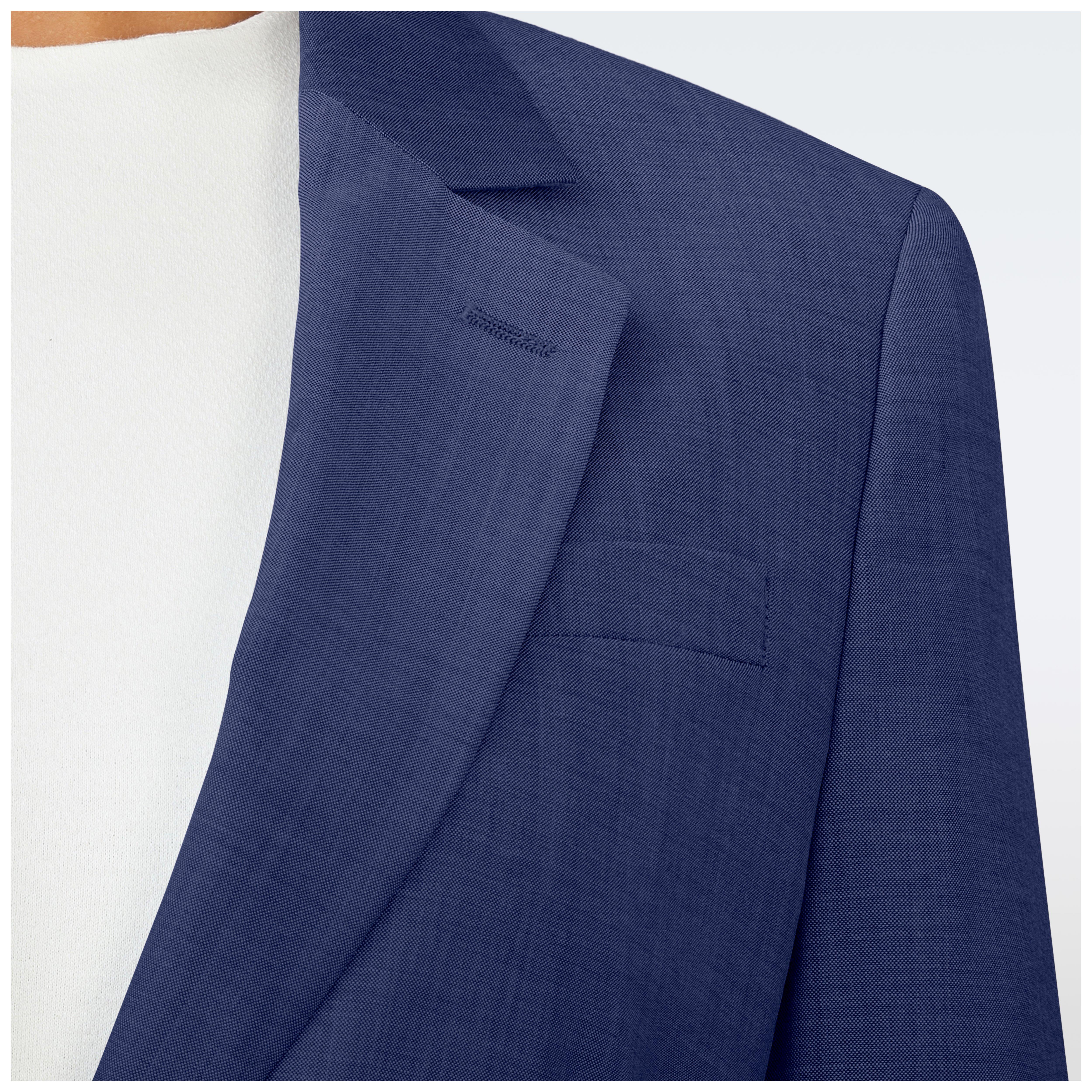 Product thumbnail 4 Blue blazer women - Milano Solid Design from Italian Indochino Collection