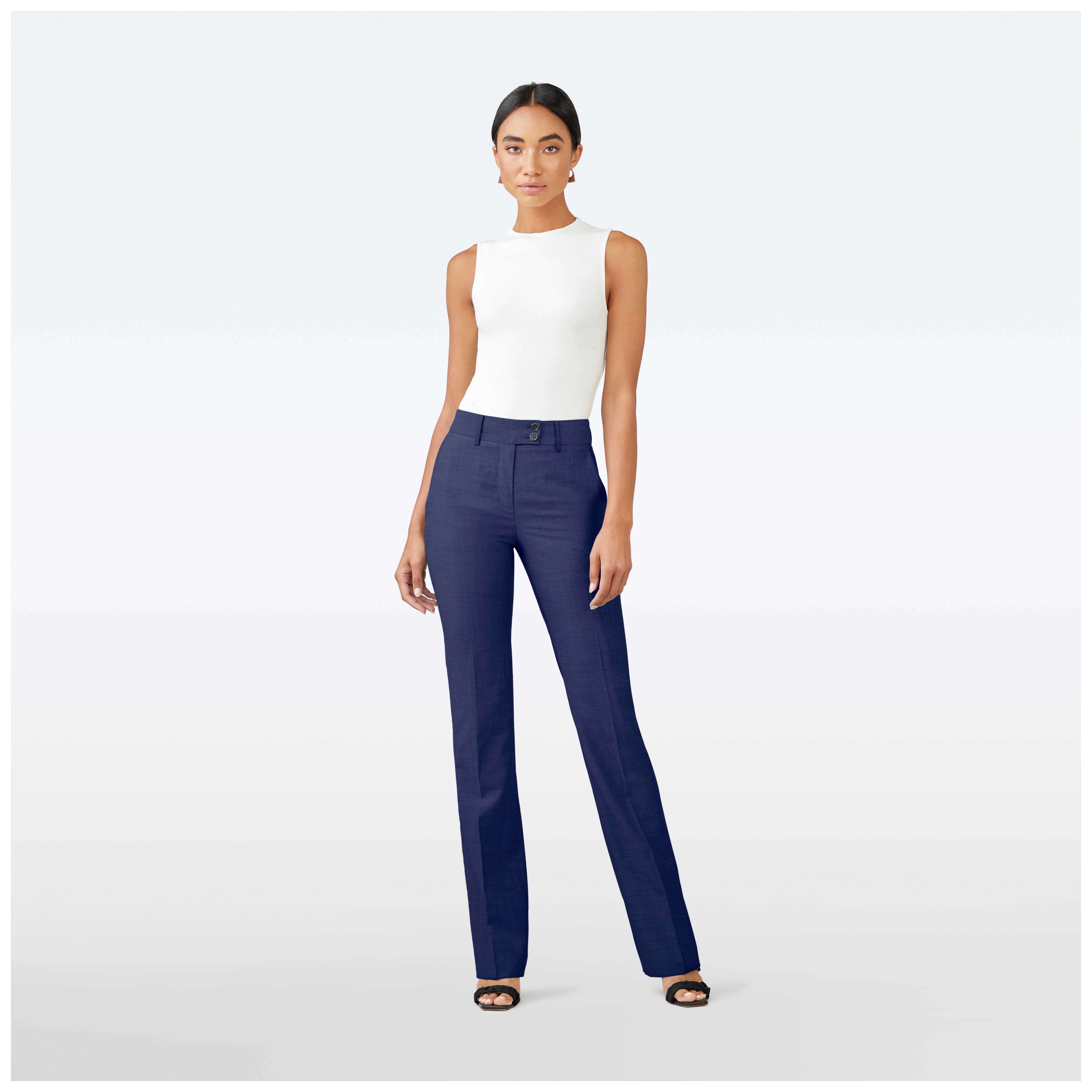 Product thumbnail 3 Blue suit women - Milano Solid Design from Italian Indochino Collection