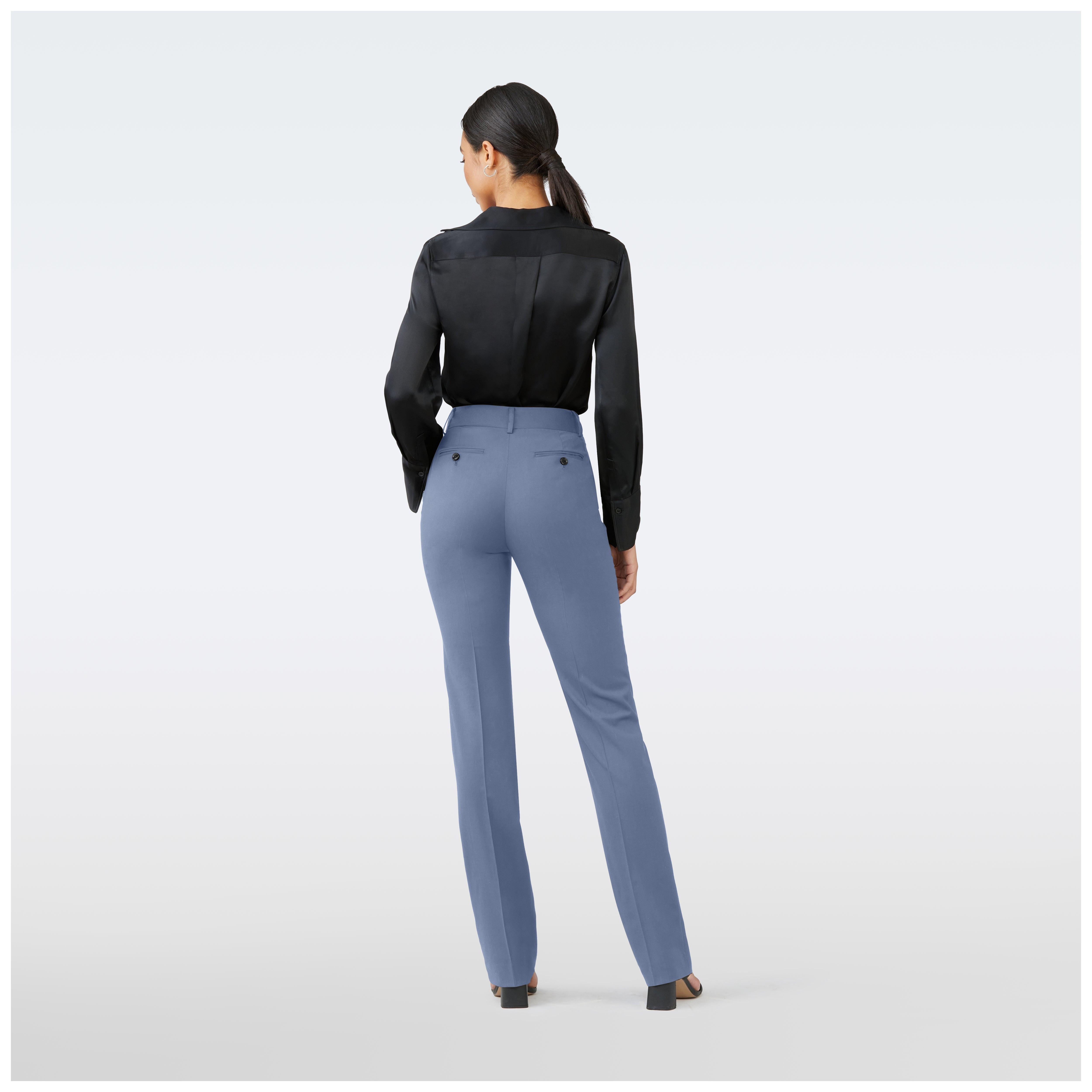 Product thumbnail 2 Purple pants women - Milano Solid Design from Italian Indochino Collection