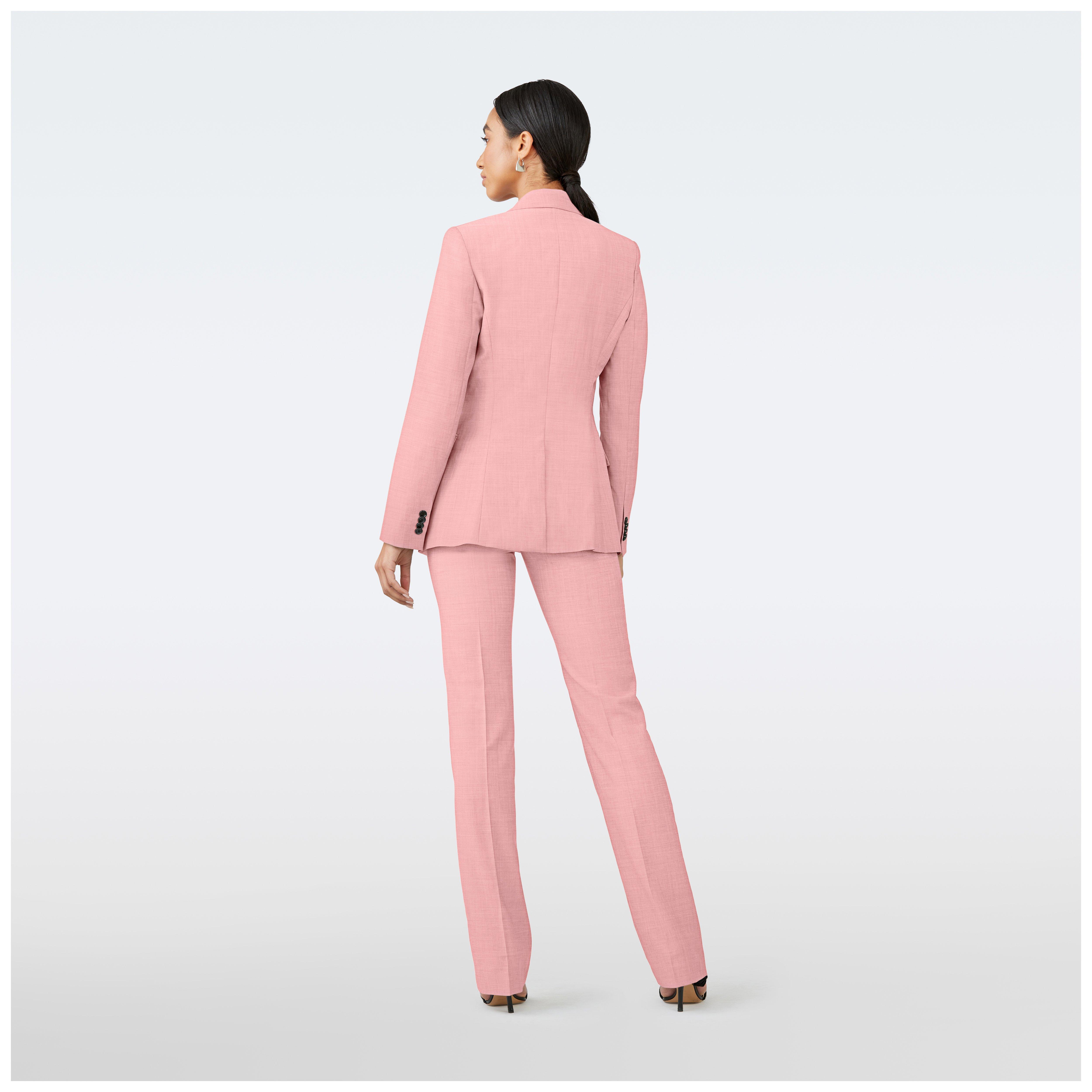 Product thumbnail 2 Pink blazer women - Milano Solid Design from Italian Indochino Collection
