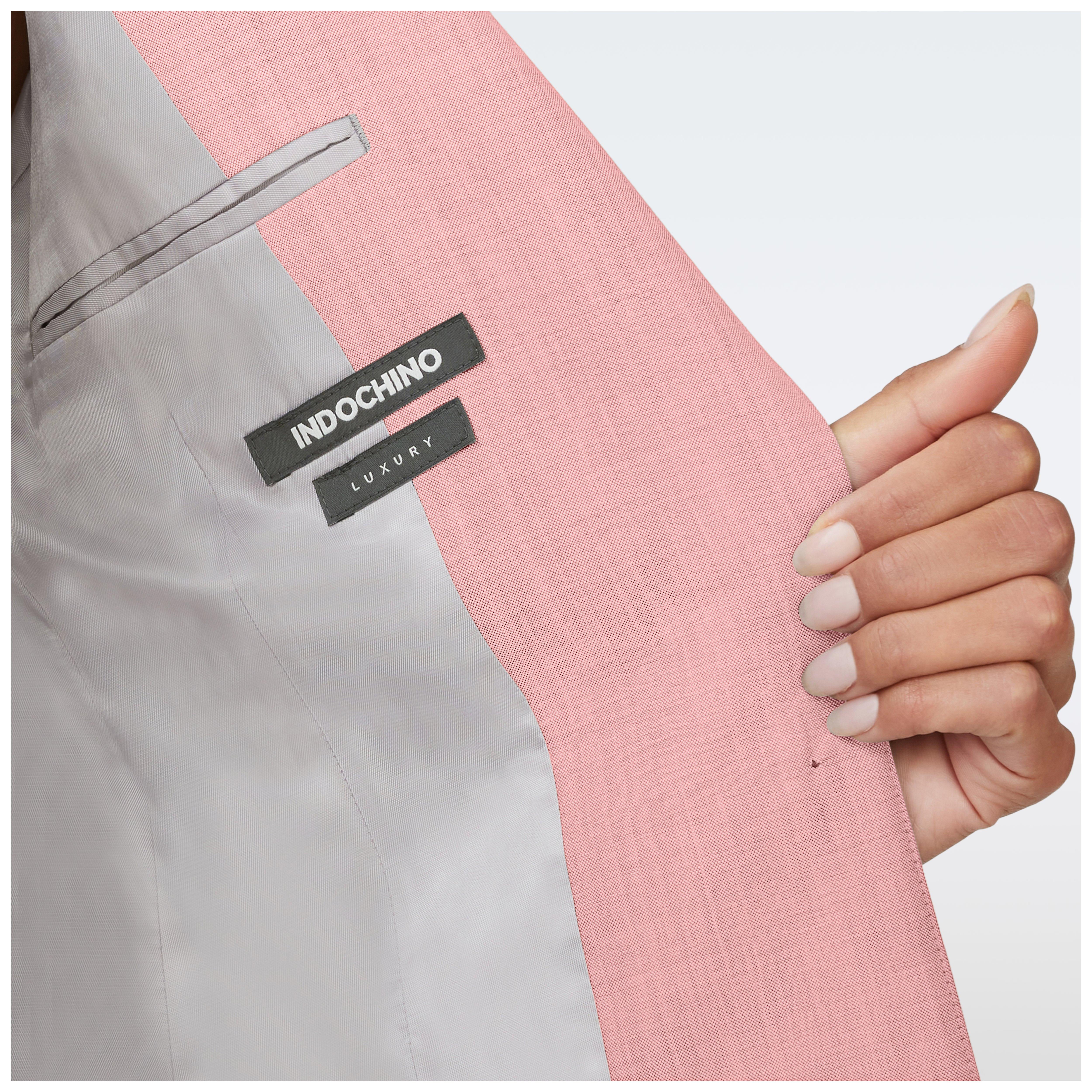 Product thumbnail 3 Pink blazer women - Milano Solid Design from Italian Indochino Collection