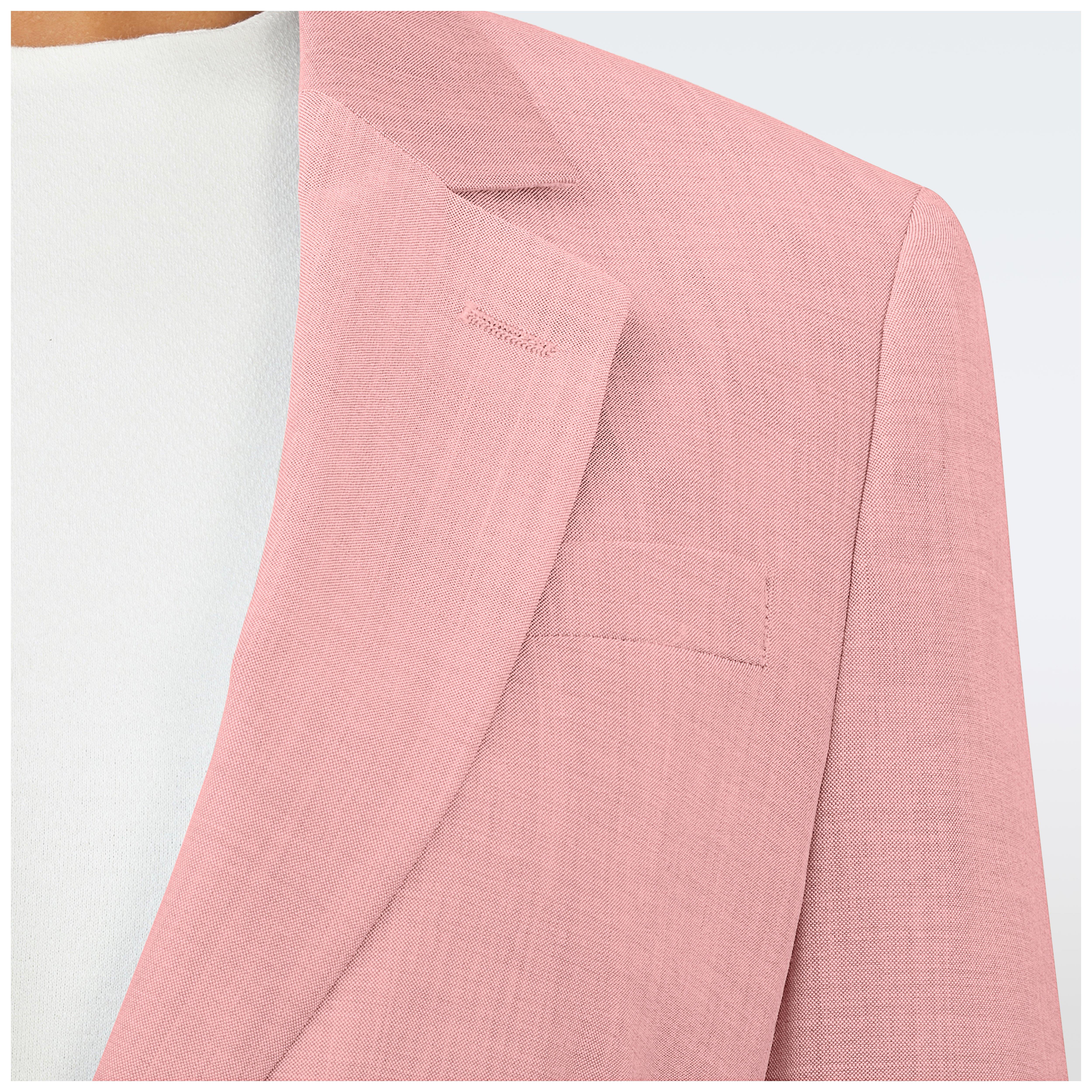 Product thumbnail 4 Pink blazer women - Milano Solid Design from Italian Indochino Collection