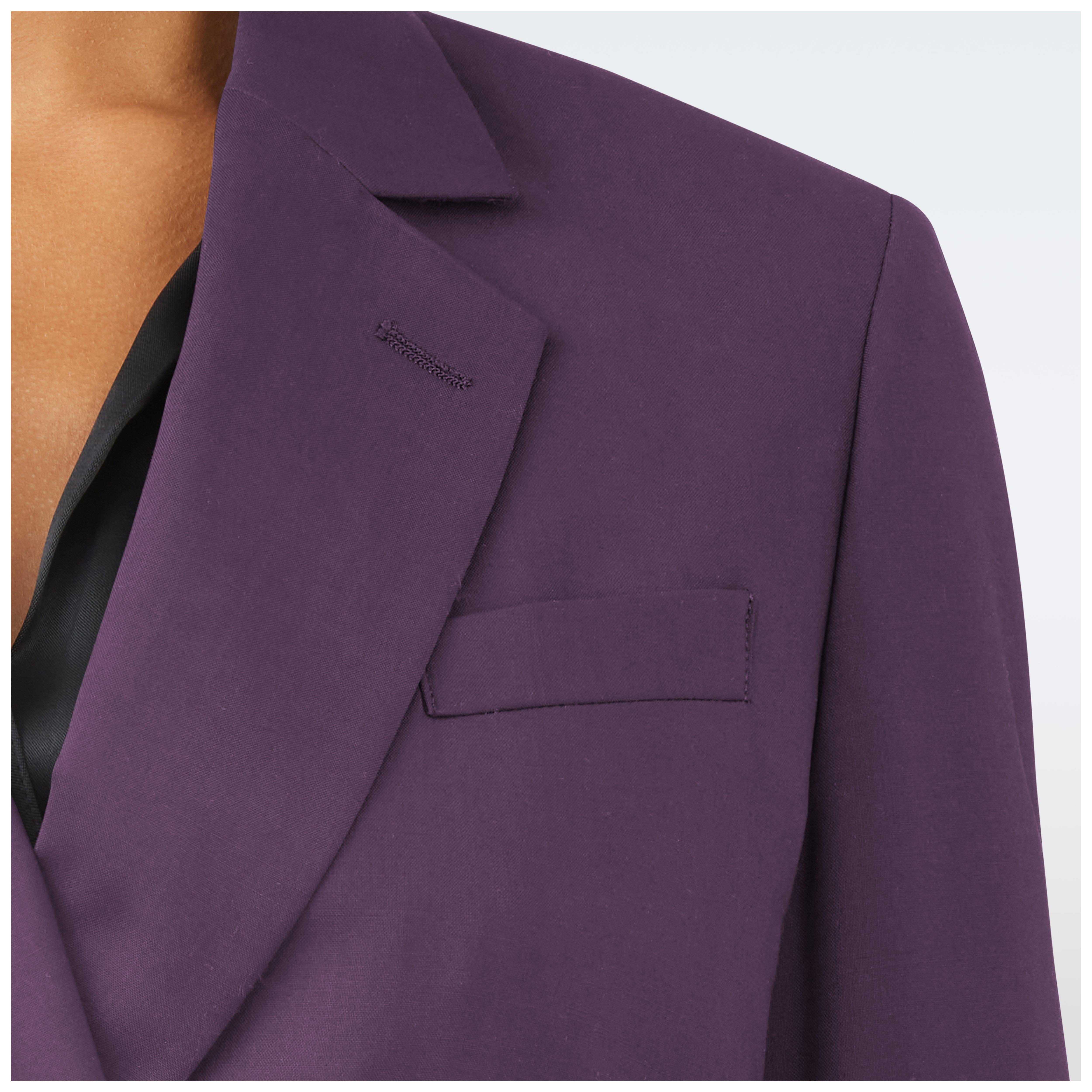 LE SUIT PLUM BLAZER SZ 12