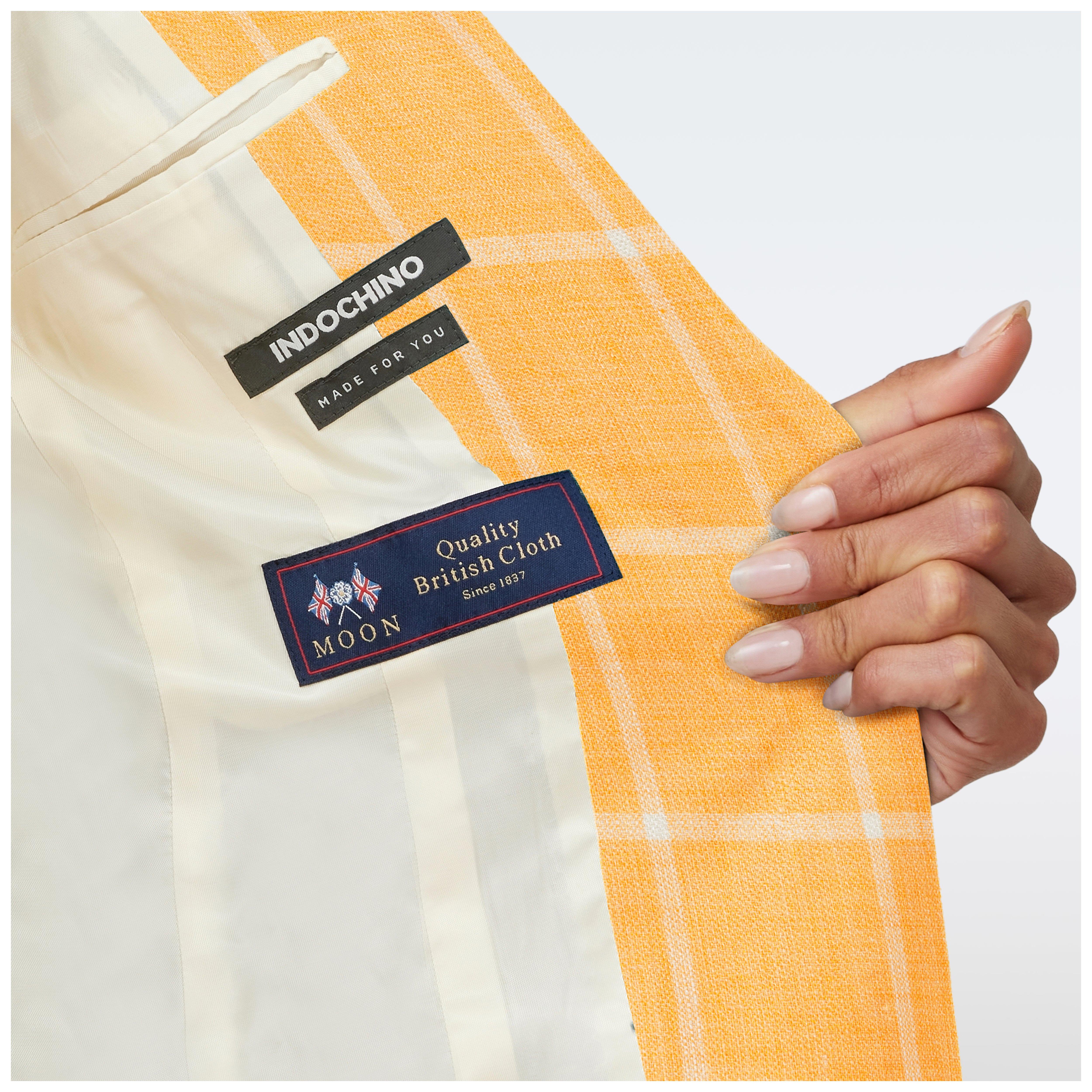 Product thumbnail 3 Yellow blazer women - Checked Design from Italian Indochino Collection