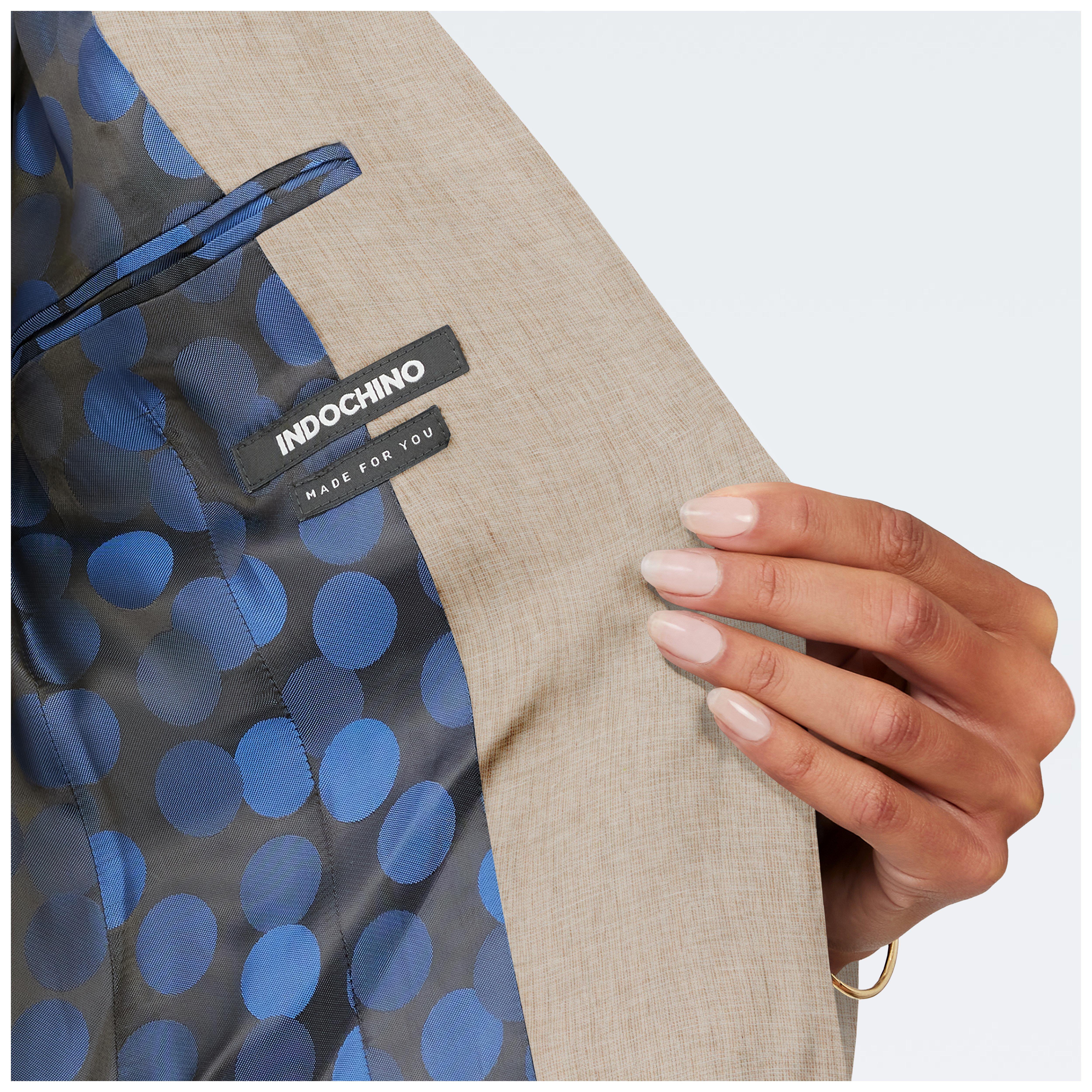 Product thumbnail 3 Cream blazer women - Solid Design from Italian Indochino Collection
