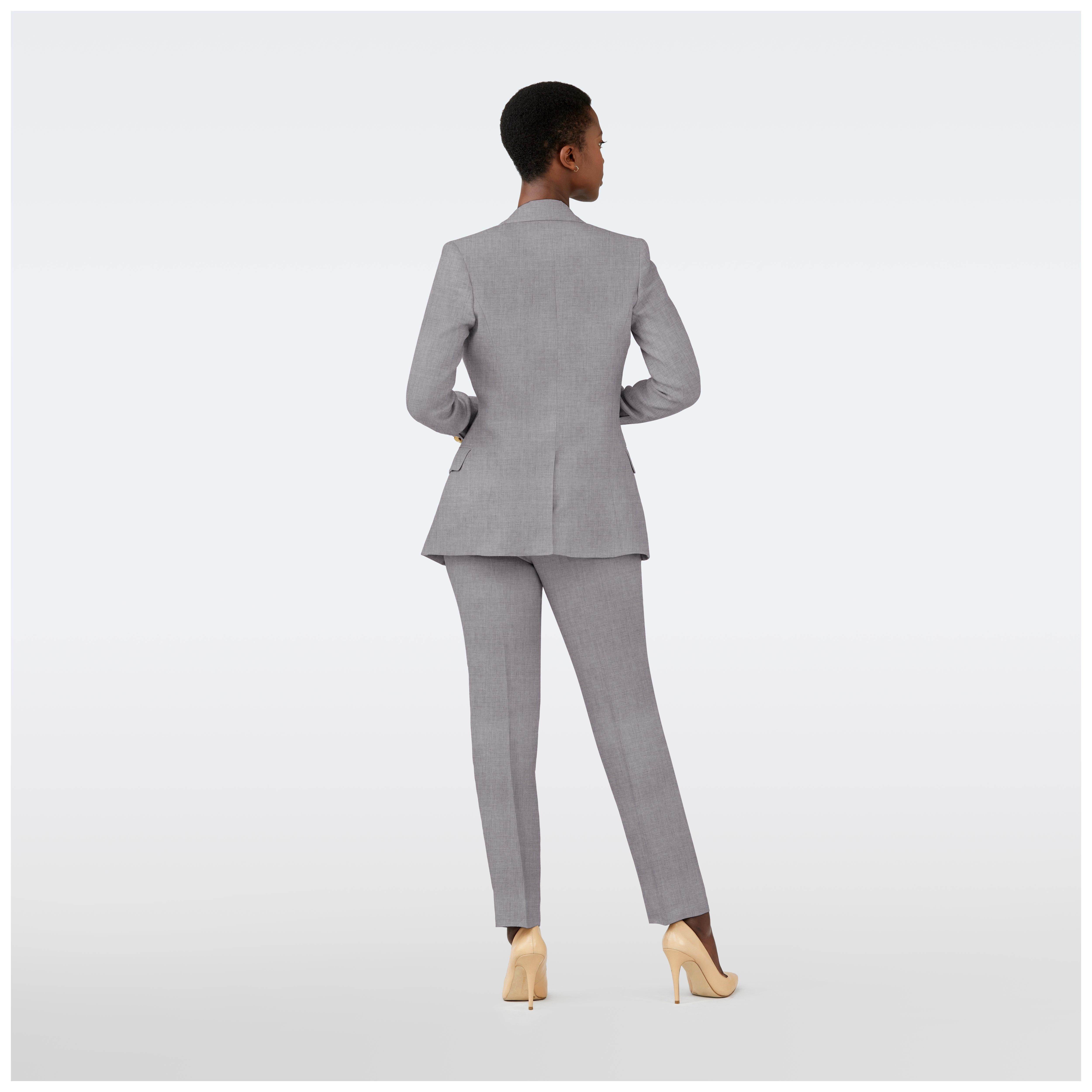 Product thumbnail 2 Gray suit women - Solid Design from Seasonal Indochino Collection