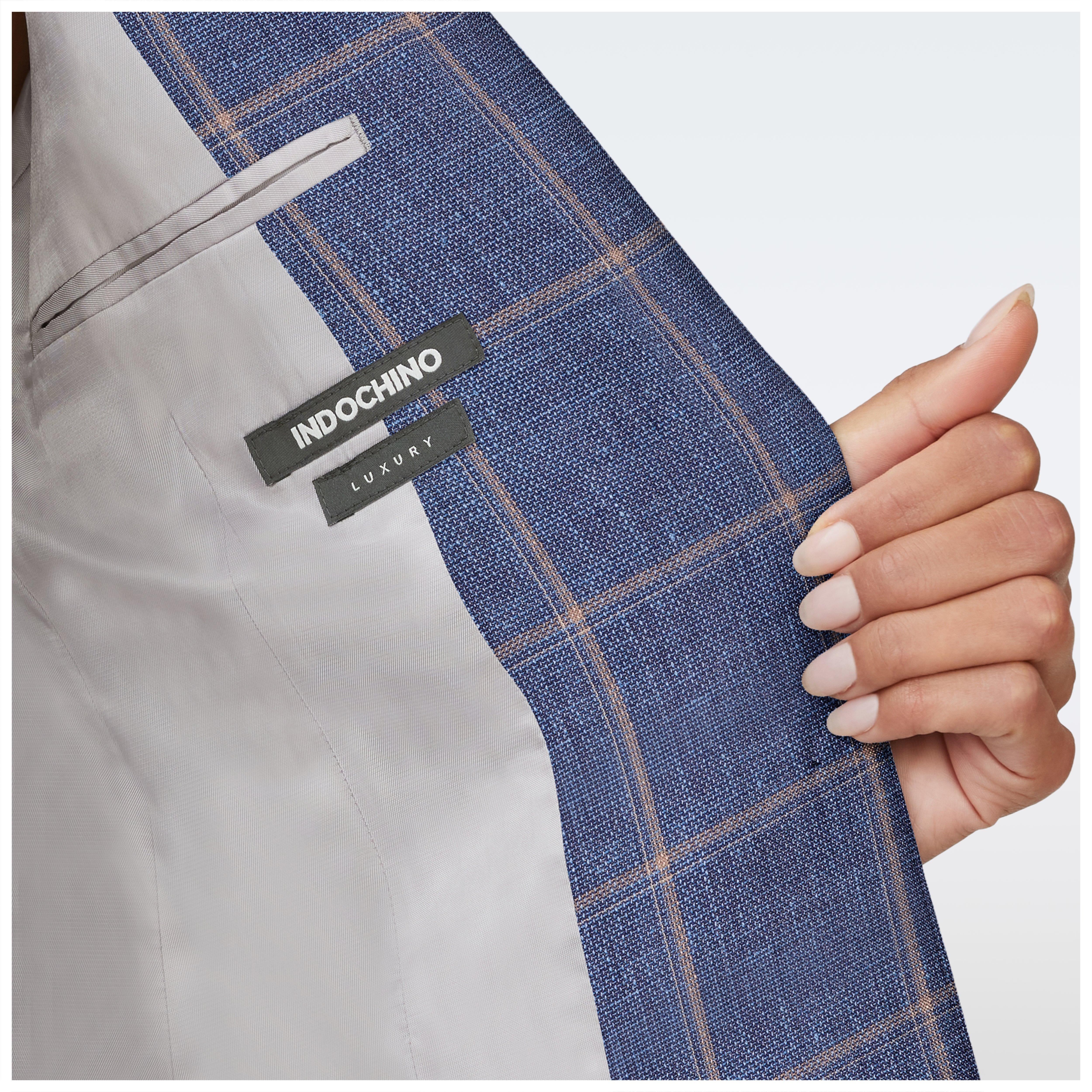 Product thumbnail 5 Blue suit women - Checked Design from Seasonal Indochino Collection