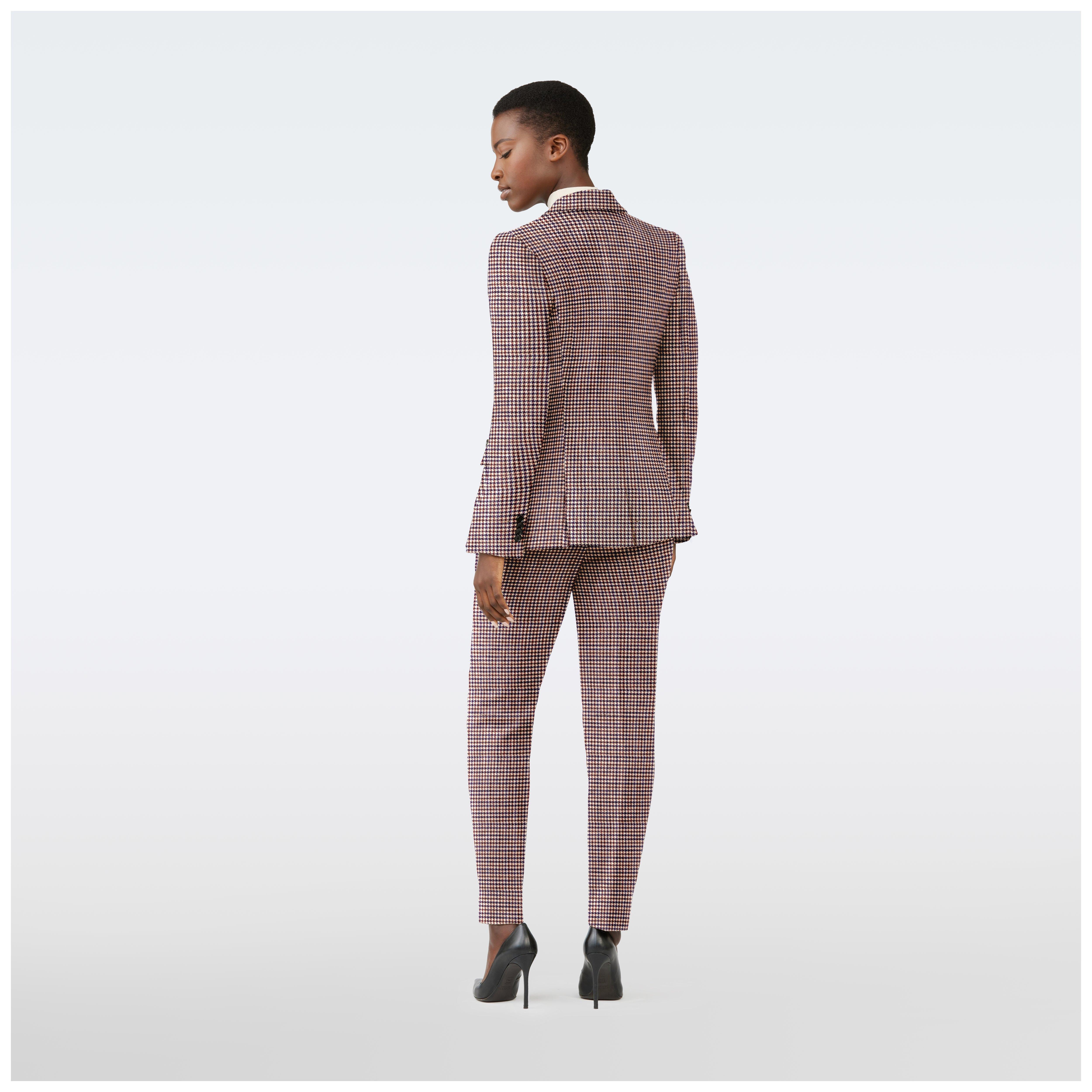 Product thumbnail 2 Blue suit women - Houndstooth Design from Seasonal Indochino Collection