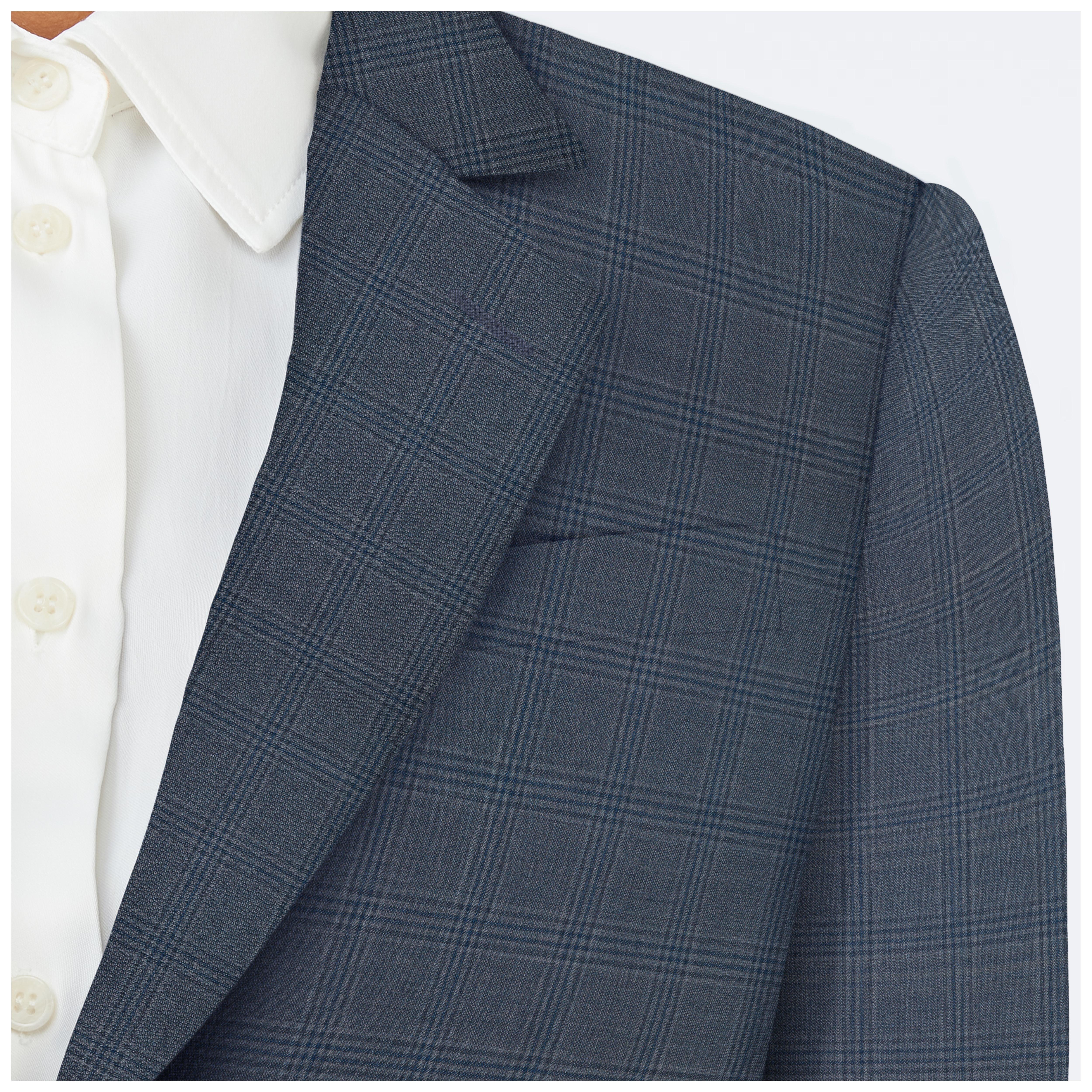 Product thumbnail 4 Teal blazer women - Checked Design from Spring / Summer Indochino Collection