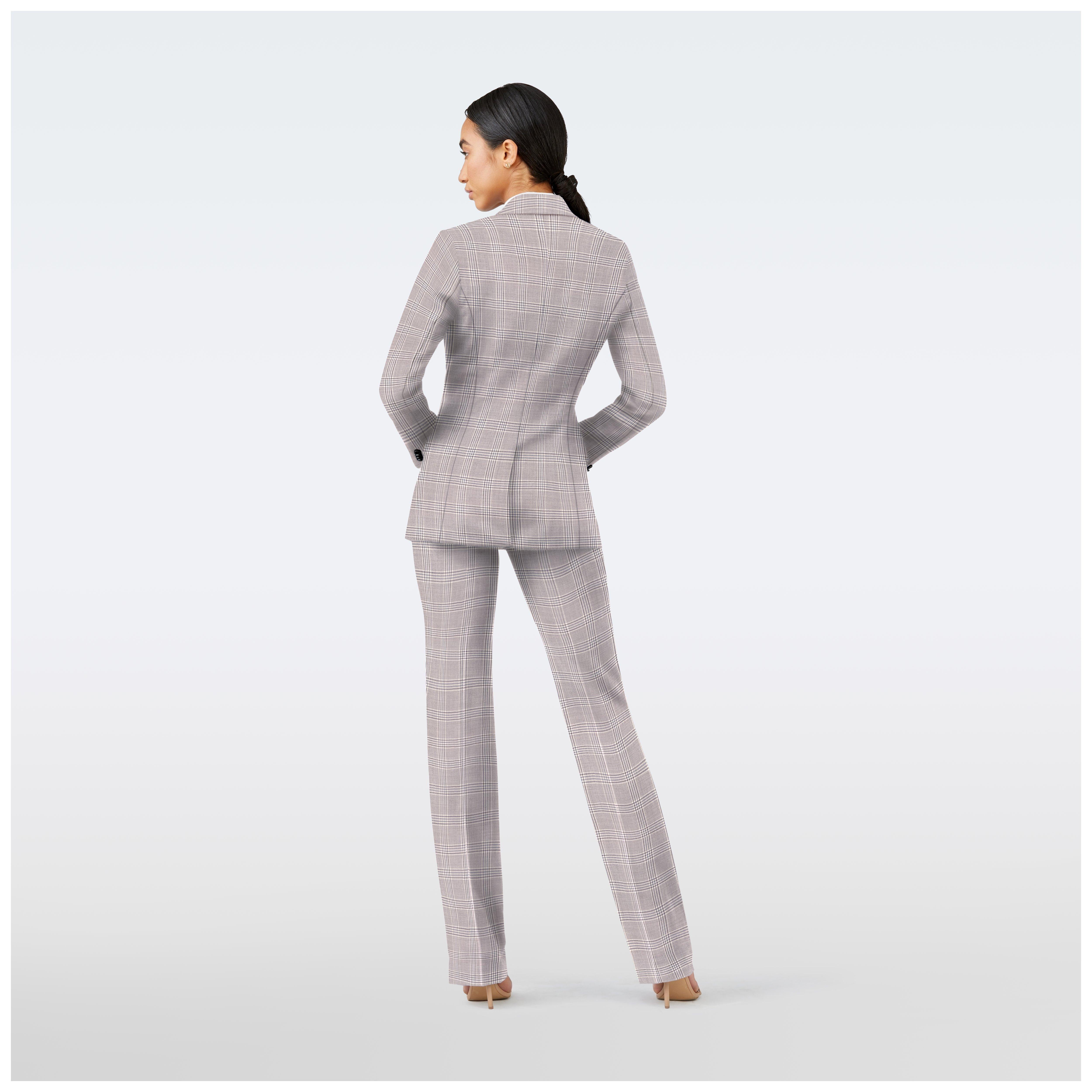 Product thumbnail 2 Gray suit women - Checked Design from Spring / Summer Indochino Collection