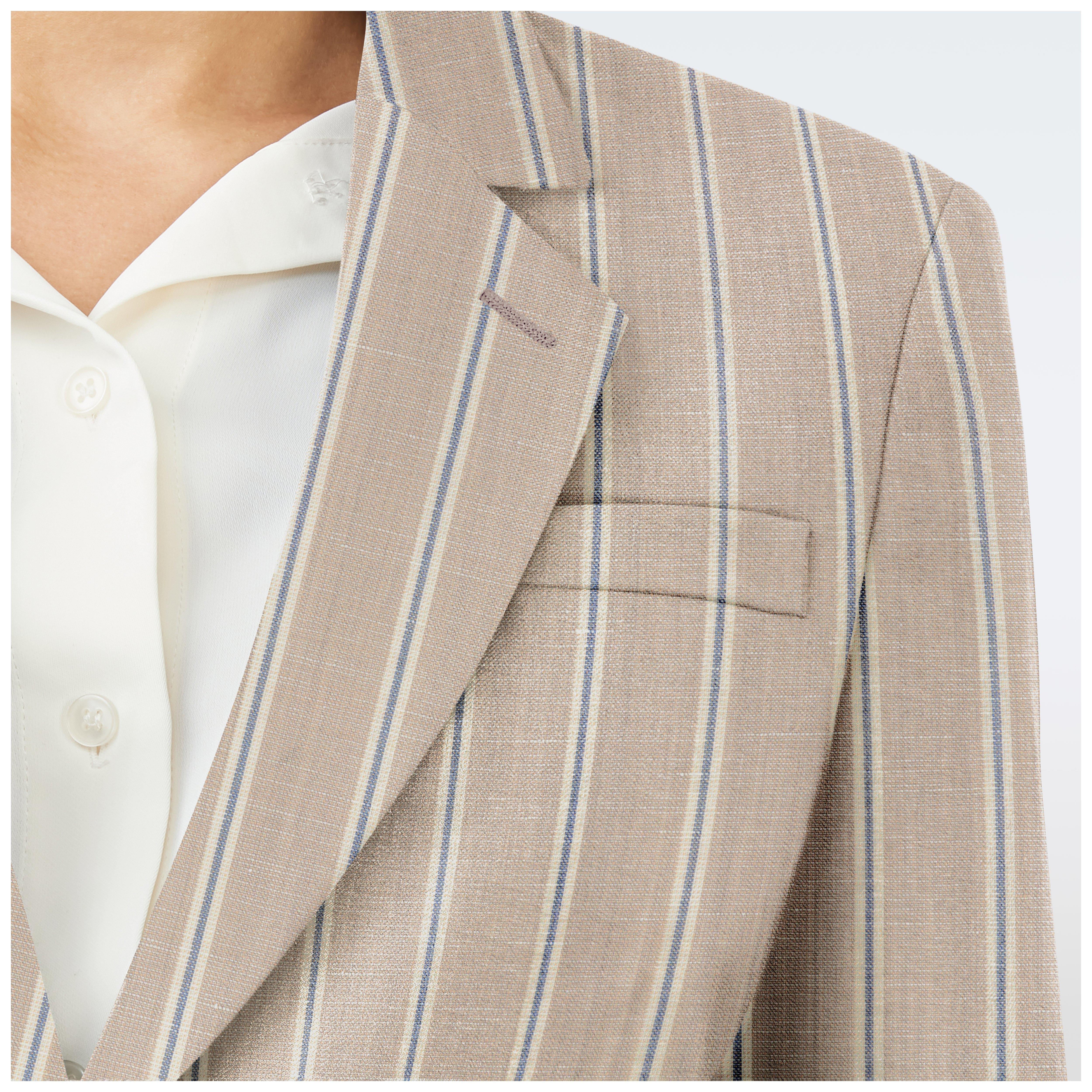 Product thumbnail 6 Sand suit women - Striped Design from Spring / Summer Indochino Collection