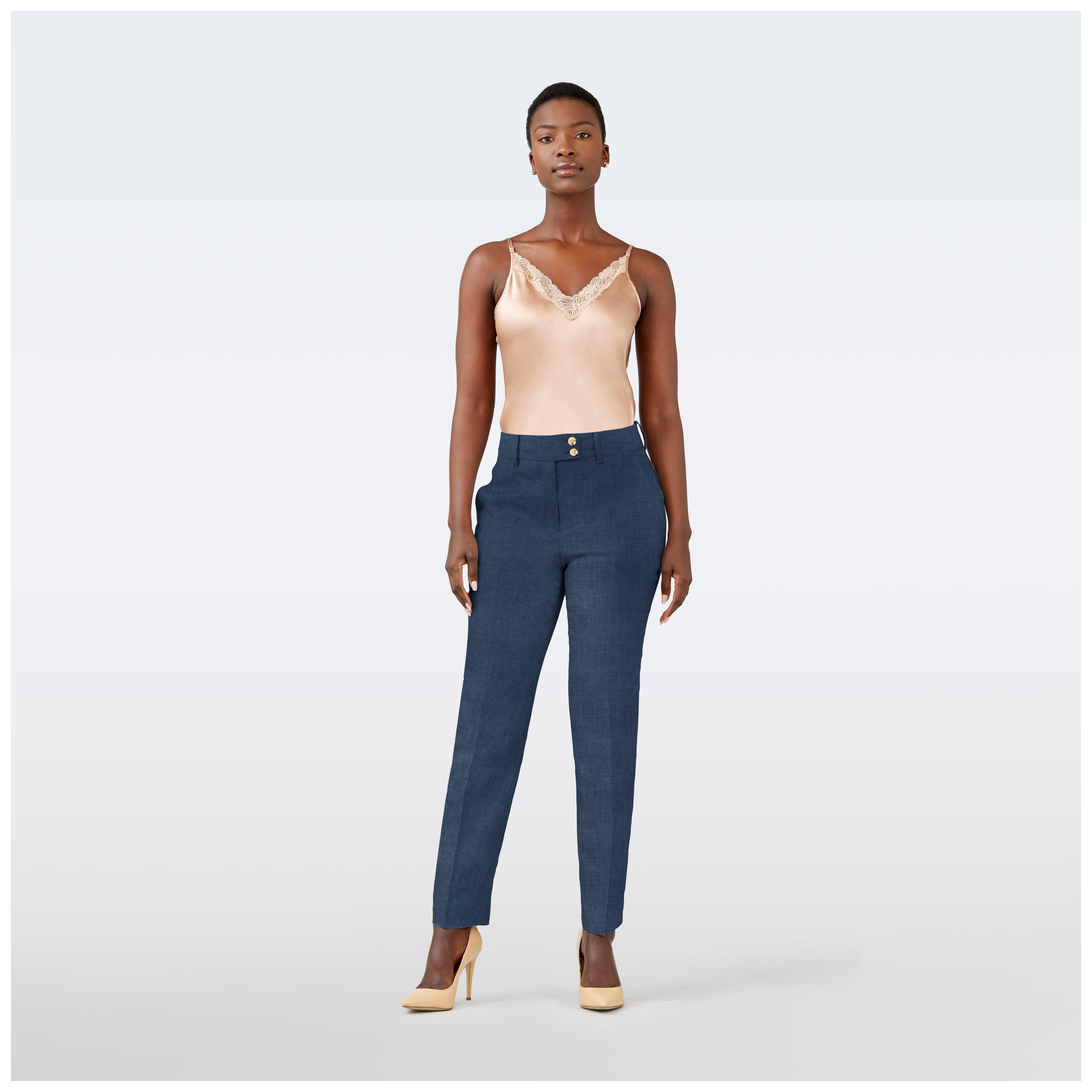 Product thumbnail 3 Navy suit women - Solid Design from Seasonal Indochino Collection
