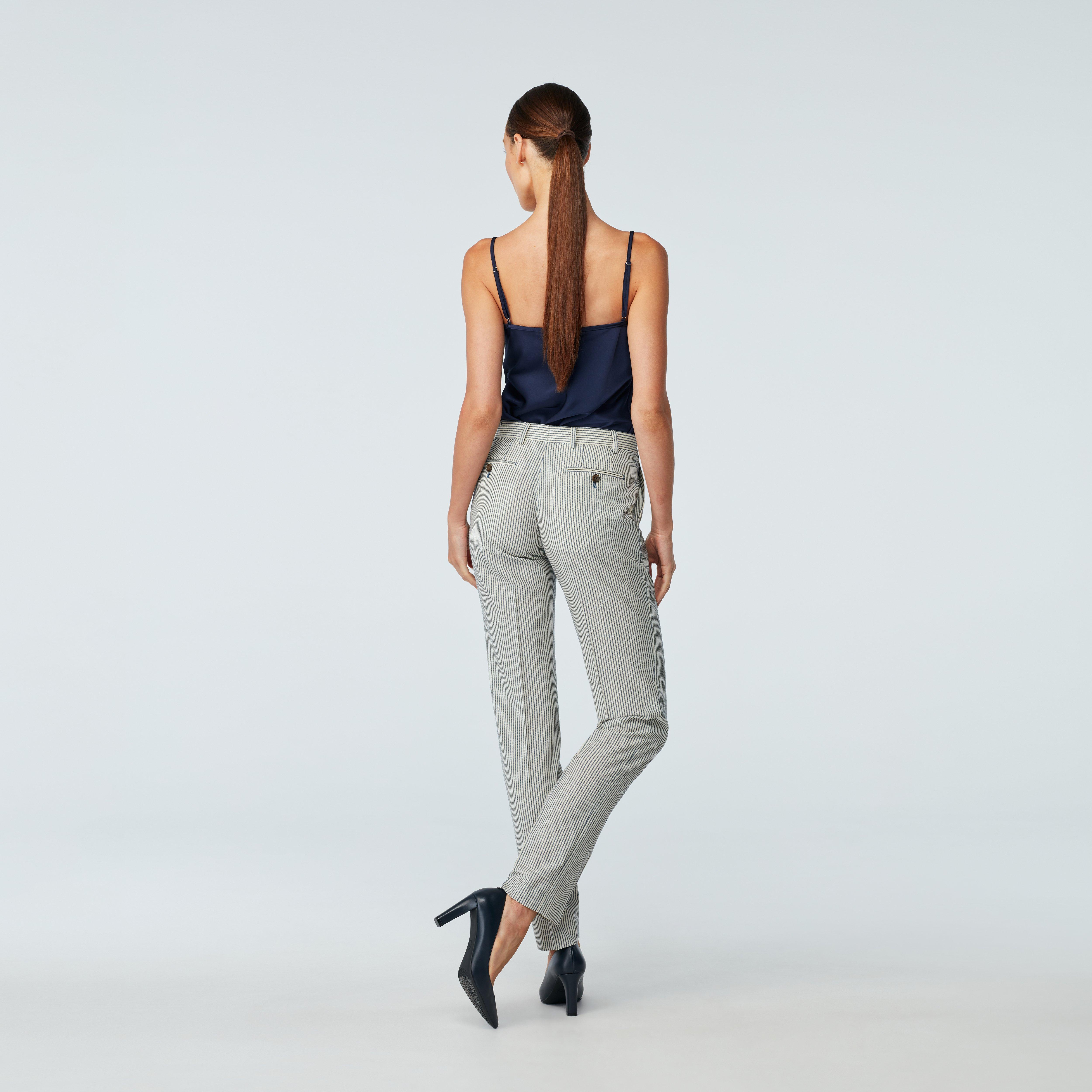 Product thumbnail 4 Blue suit women - Striped Design from Spring / Summer Indochino Collection