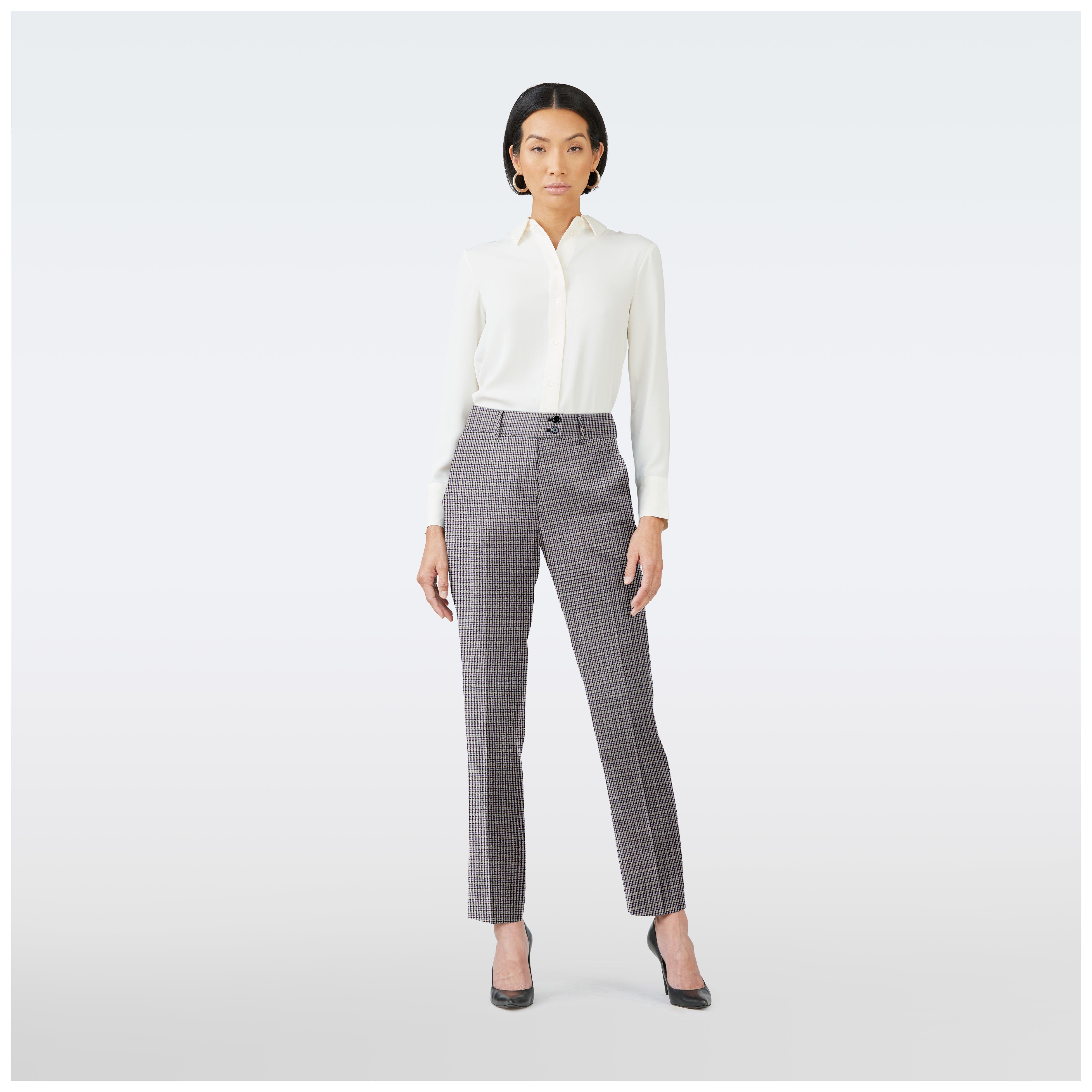 Custom Pants Made For You - Lambourn Wool Linen Dobby Light Sage