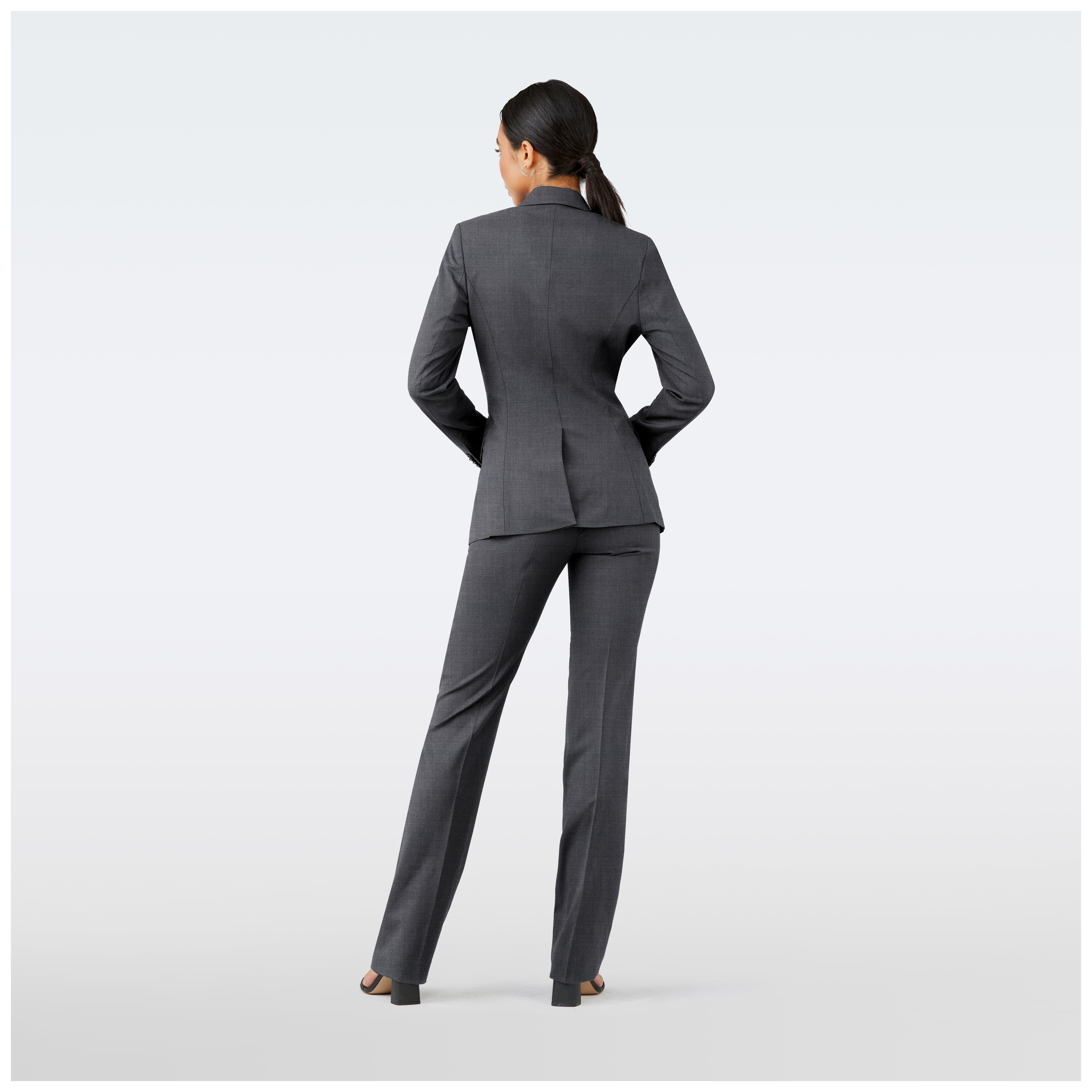 Product thumbnail 2 Gray blazer women - Hemsworth Solid Design from Premium Indochino Collection