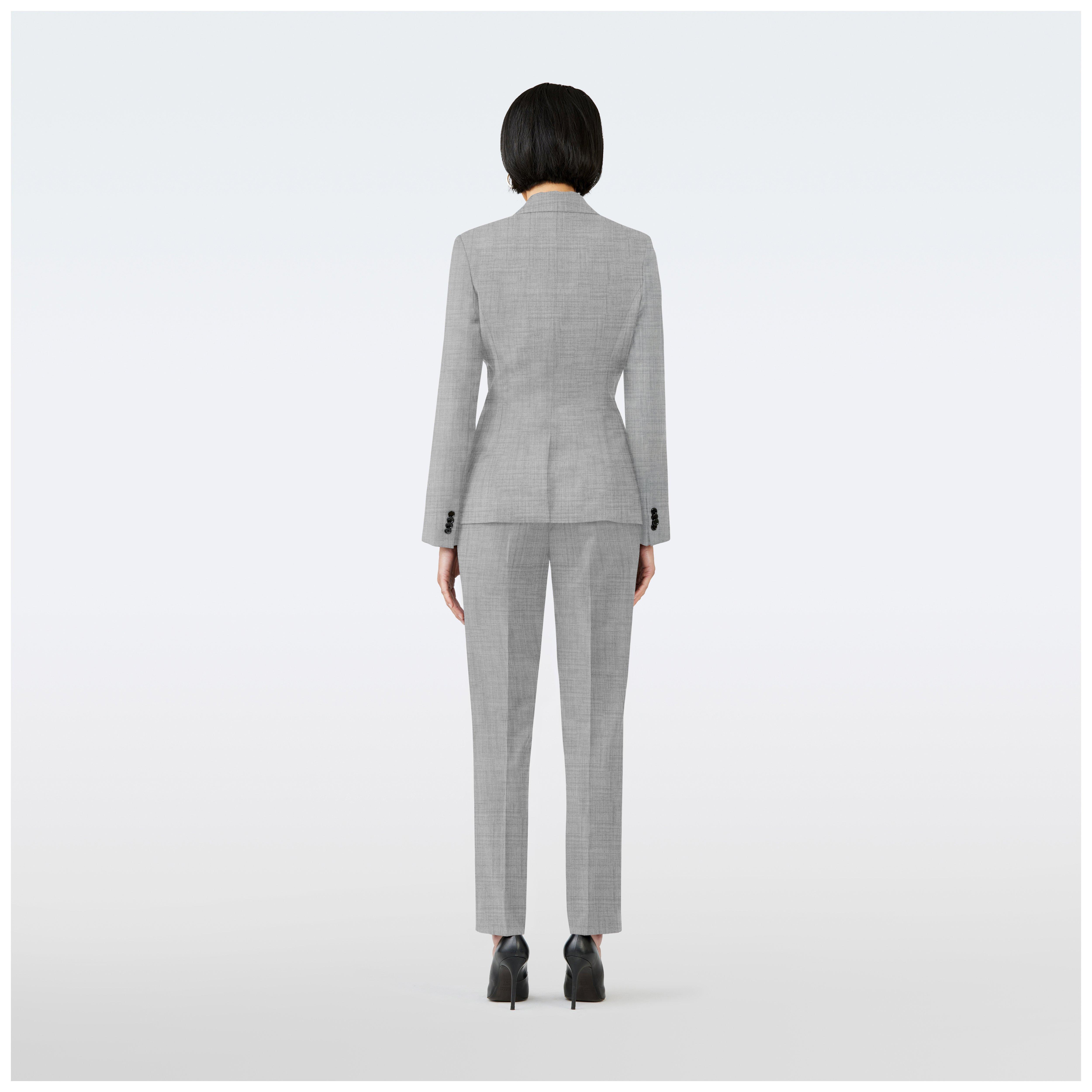Product thumbnail 2 Gray blazer women - Harrogate Solid Design from Luxury Indochino Collection