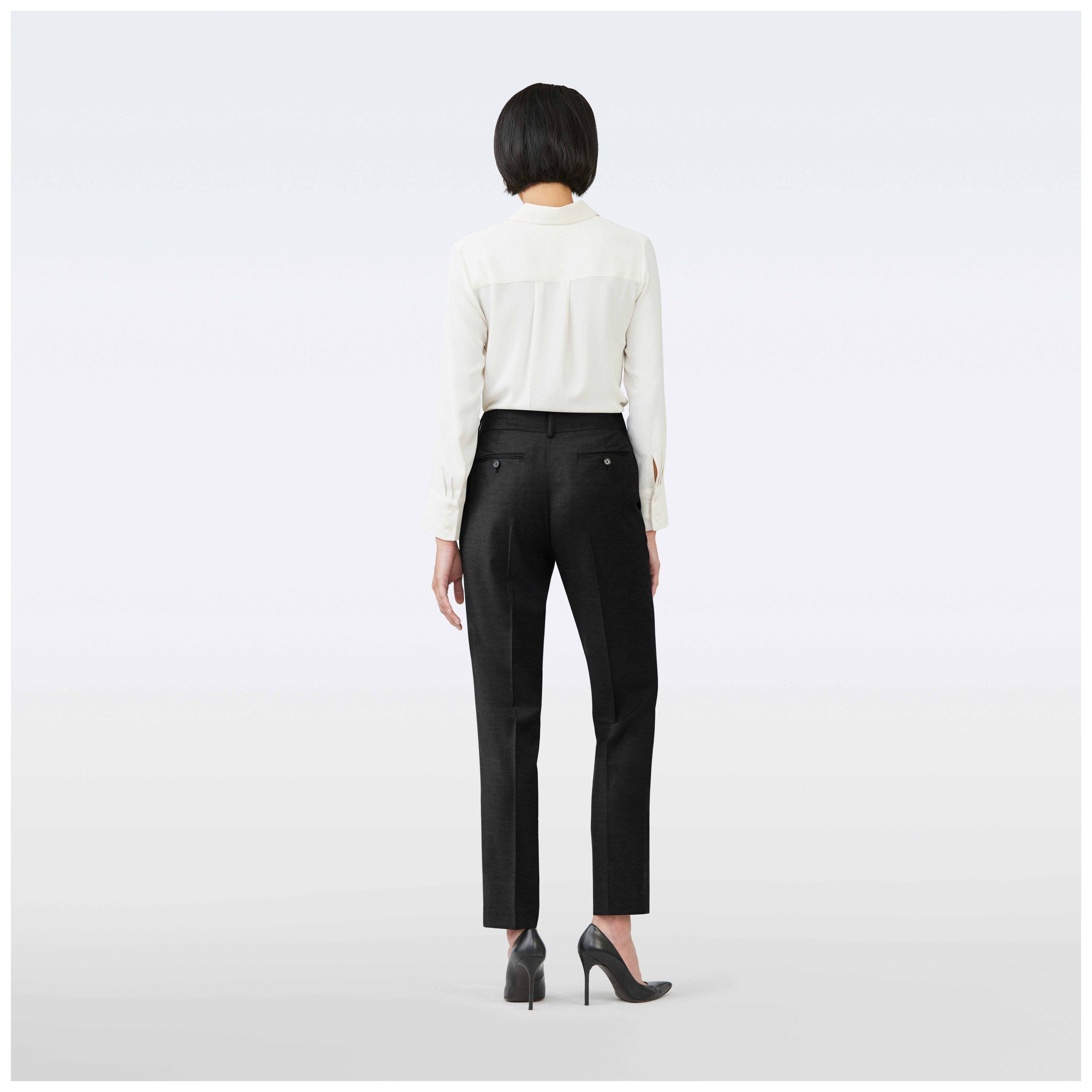 Product thumbnail 2 Gray pants women - Howell Solid Design from Luxury Indochino Collection
