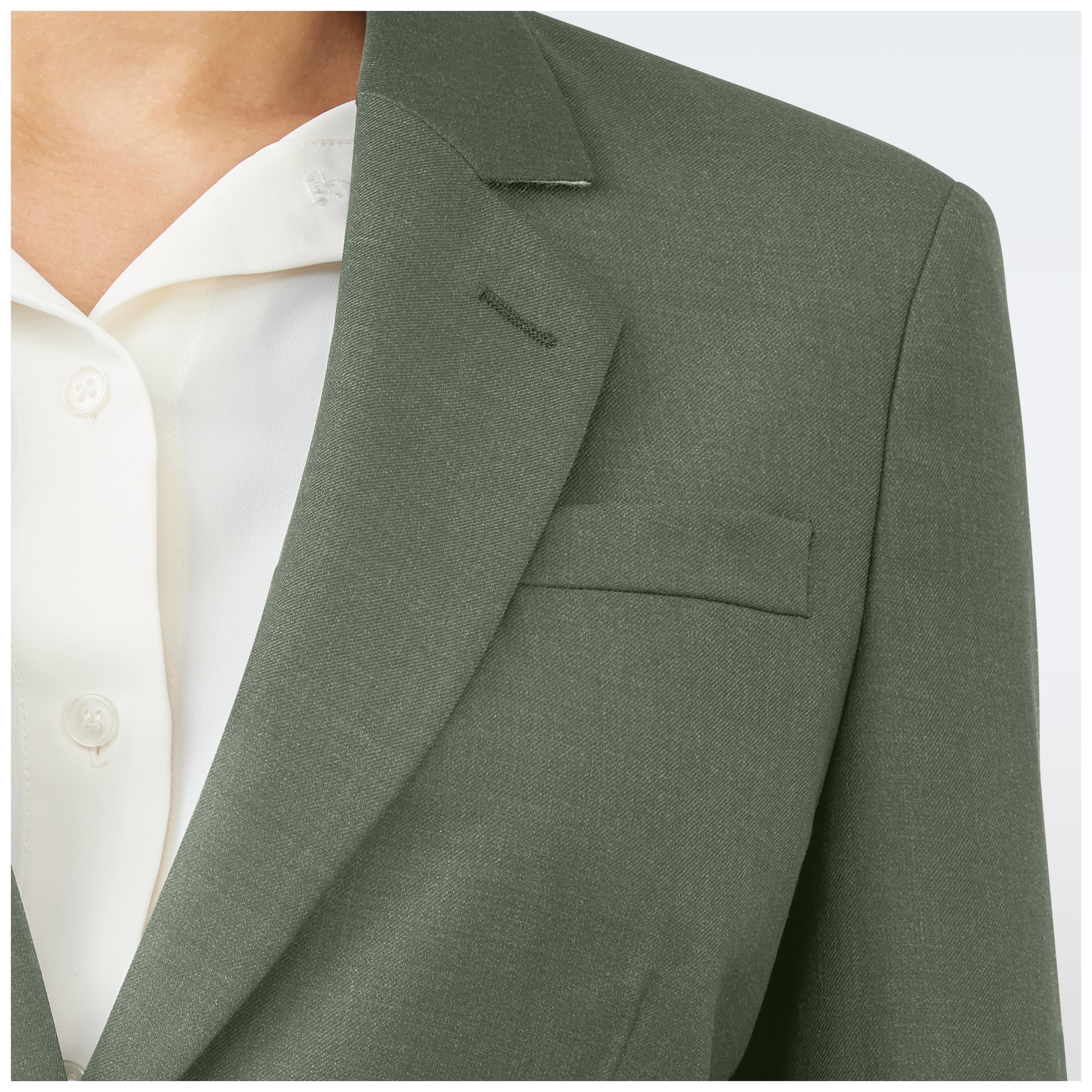 Product thumbnail 4 Olive blazer women - Hartley Solid Design from Premium Indochino Collection