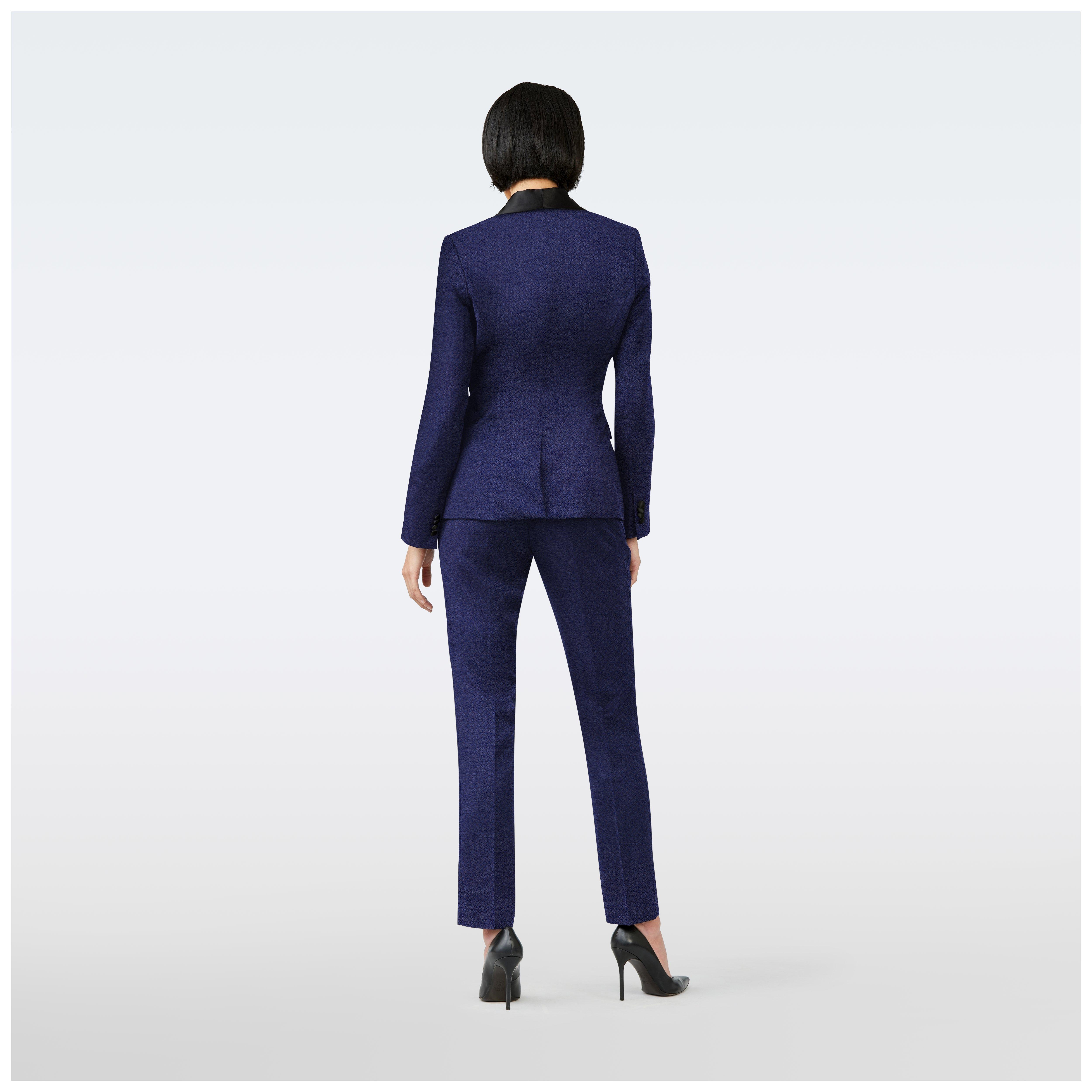 Product thumbnail 2 Navy blazer women - Highworth Solid Design from Tuxedo Indochino Collection